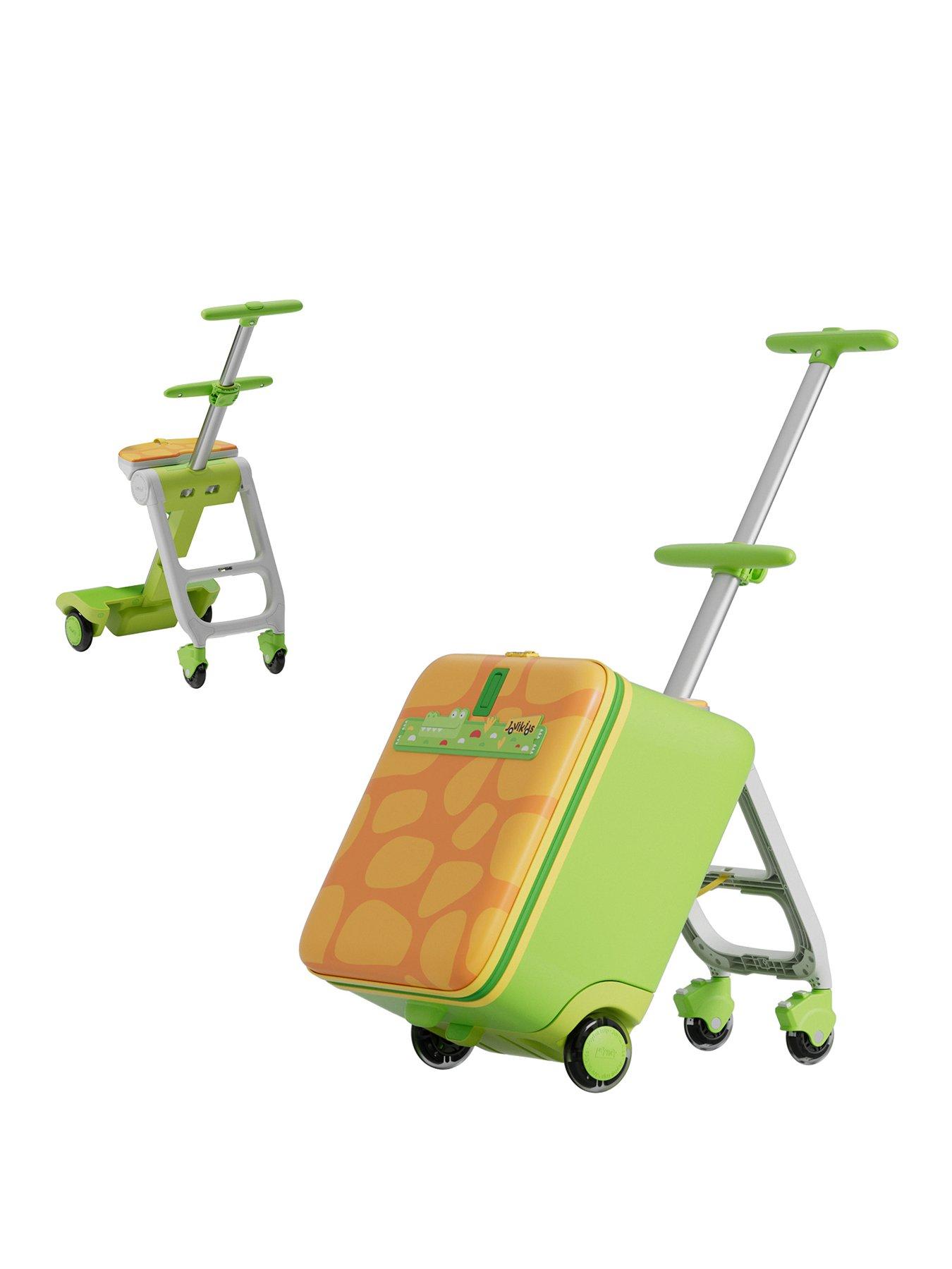 Jovikids 3-in-1 Children's Ride-on Suitcase - Green