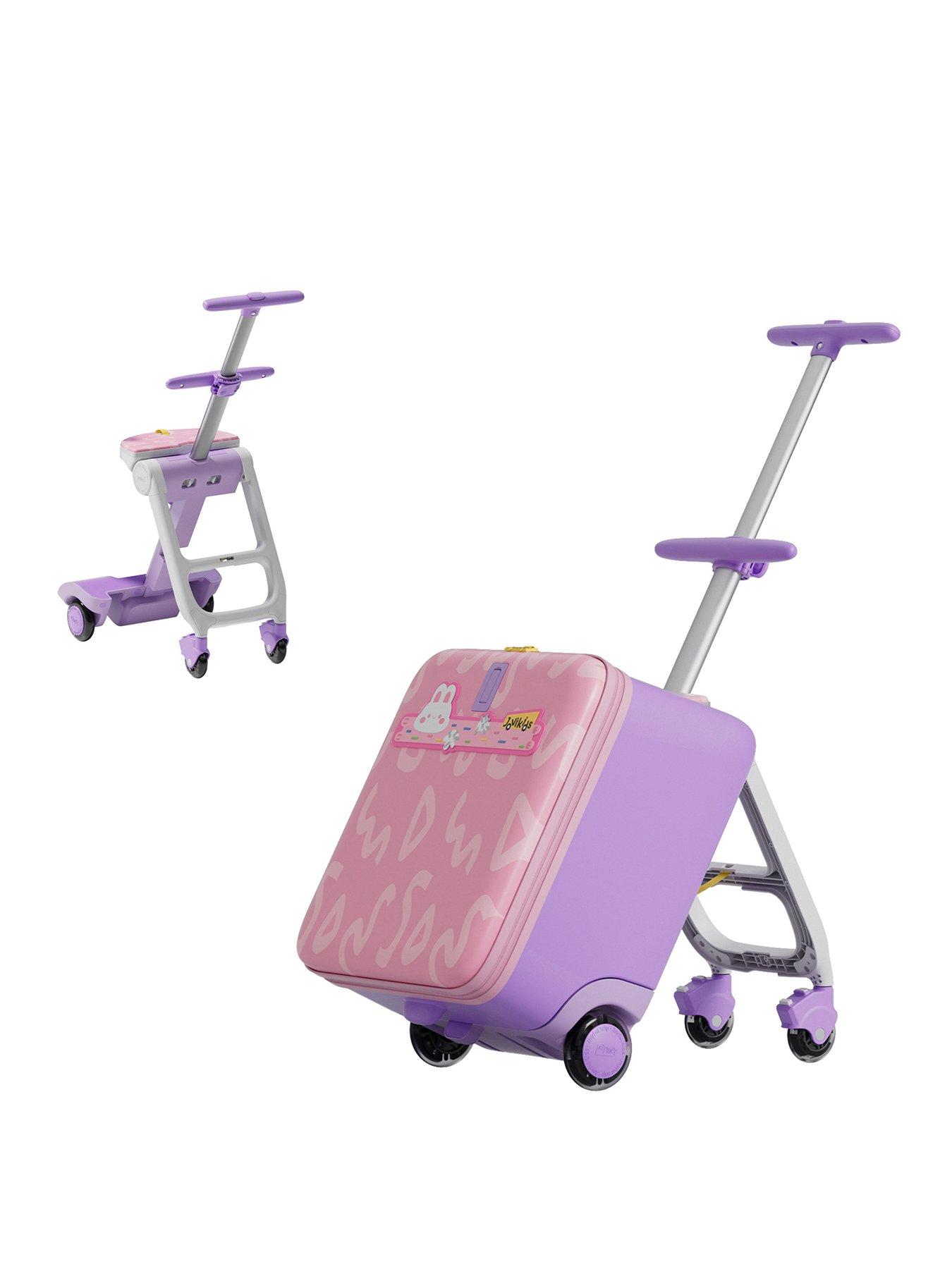 Image 1 of 7 of Jovikids 3-in-1 Children's Ride-on Suitcase - Pink
