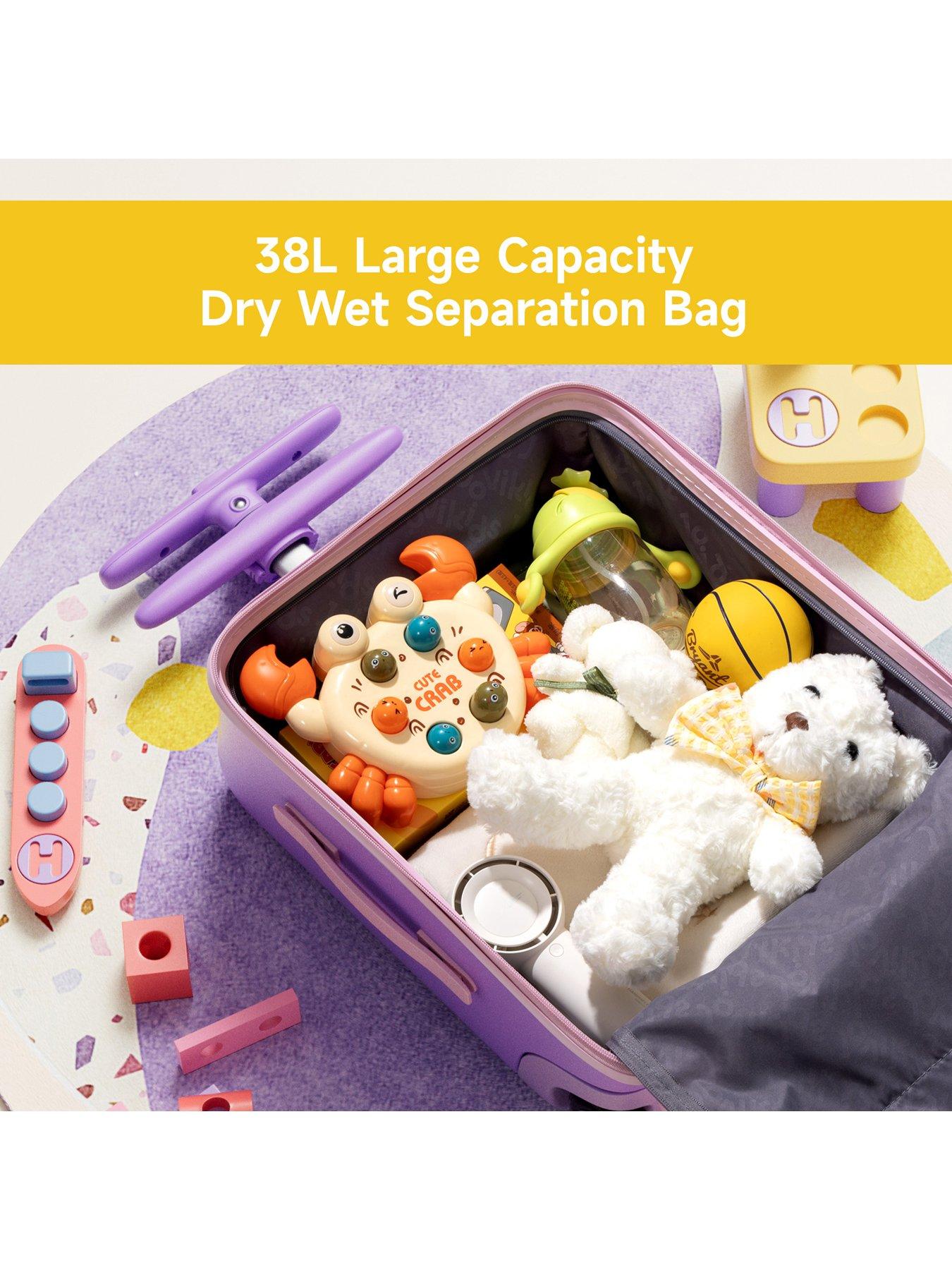 Image 3 of 7 of Jovikids 3-in-1 Children's Ride-on Suitcase - Pink