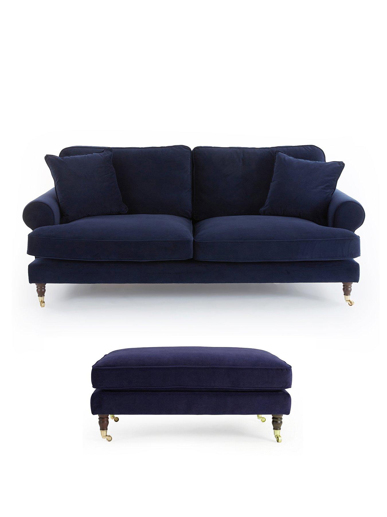 Image 2 of 7 of The Very Collection Coast 3 + Footstool