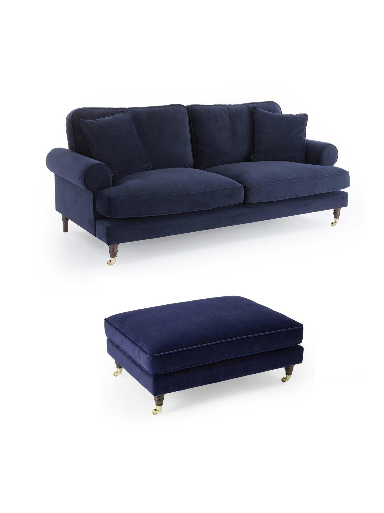 Image 3 of 7 of The Very Collection Coast 3 + Footstool