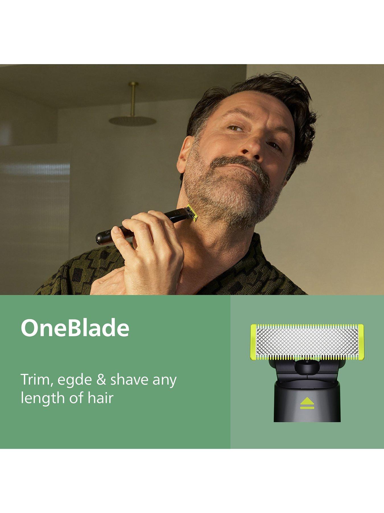 Image 7 of 8 of Philips Multigroom 9000 Series All-in-One 20-Piece Beard, Hair &amp; Nose Trimmer, + OneBlade Grooming Set 27 Length Settings (0.2- 20 mm), MG9557/15