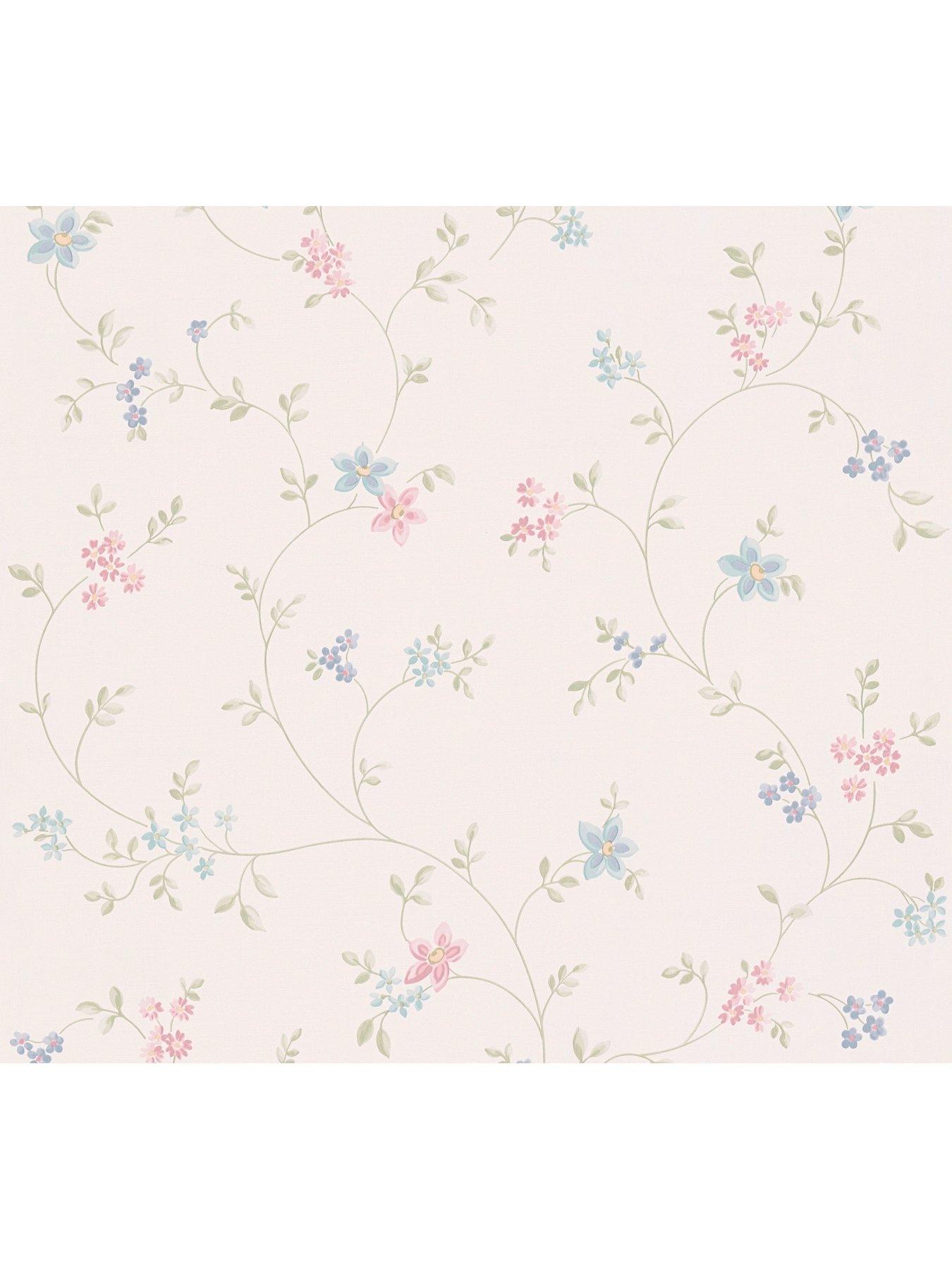  image of as-creation-spring-trail-pink-non-woven-wallpaper