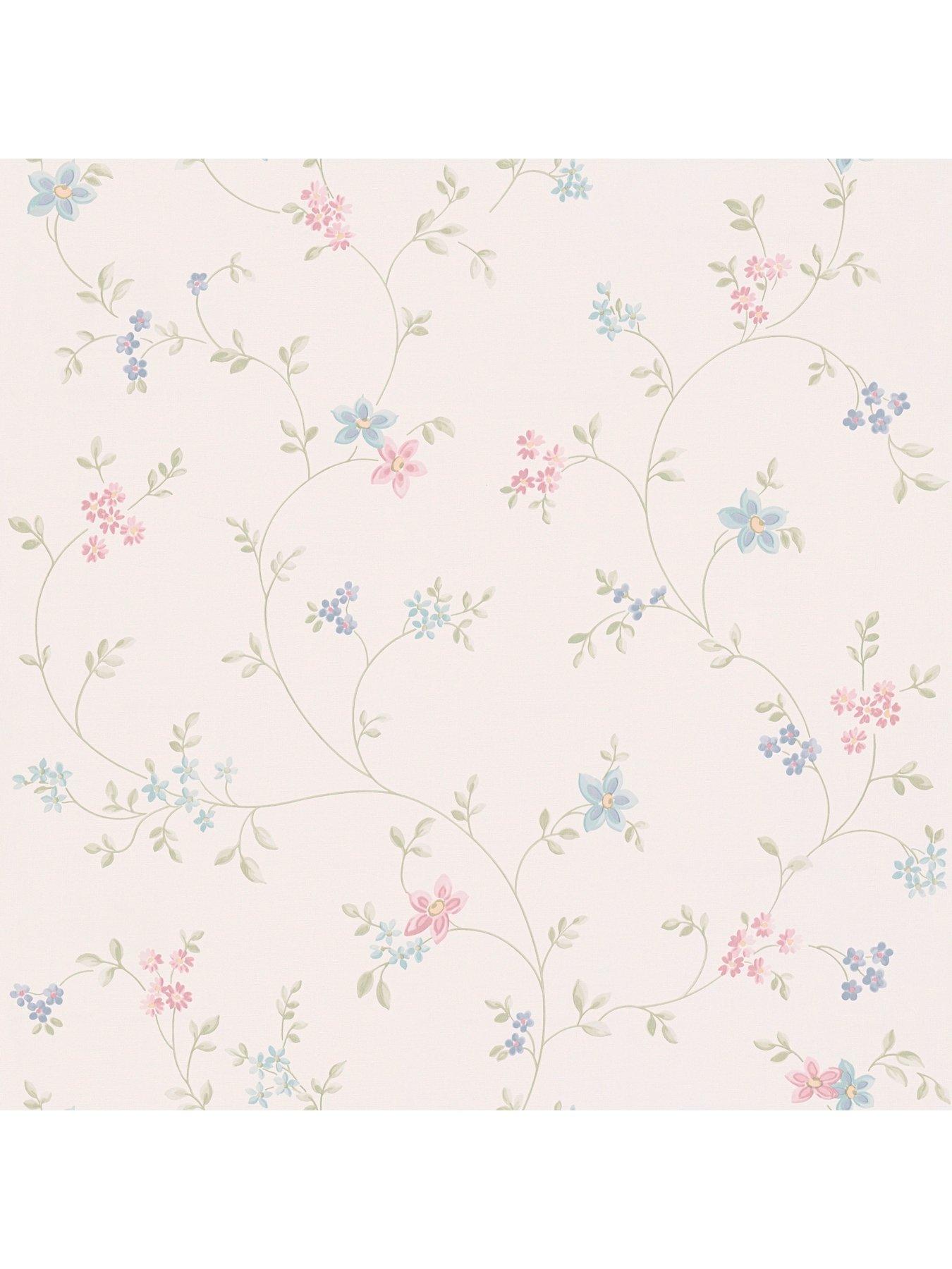  image of as-creation-spring-trail-pink-non-woven-wallpaper