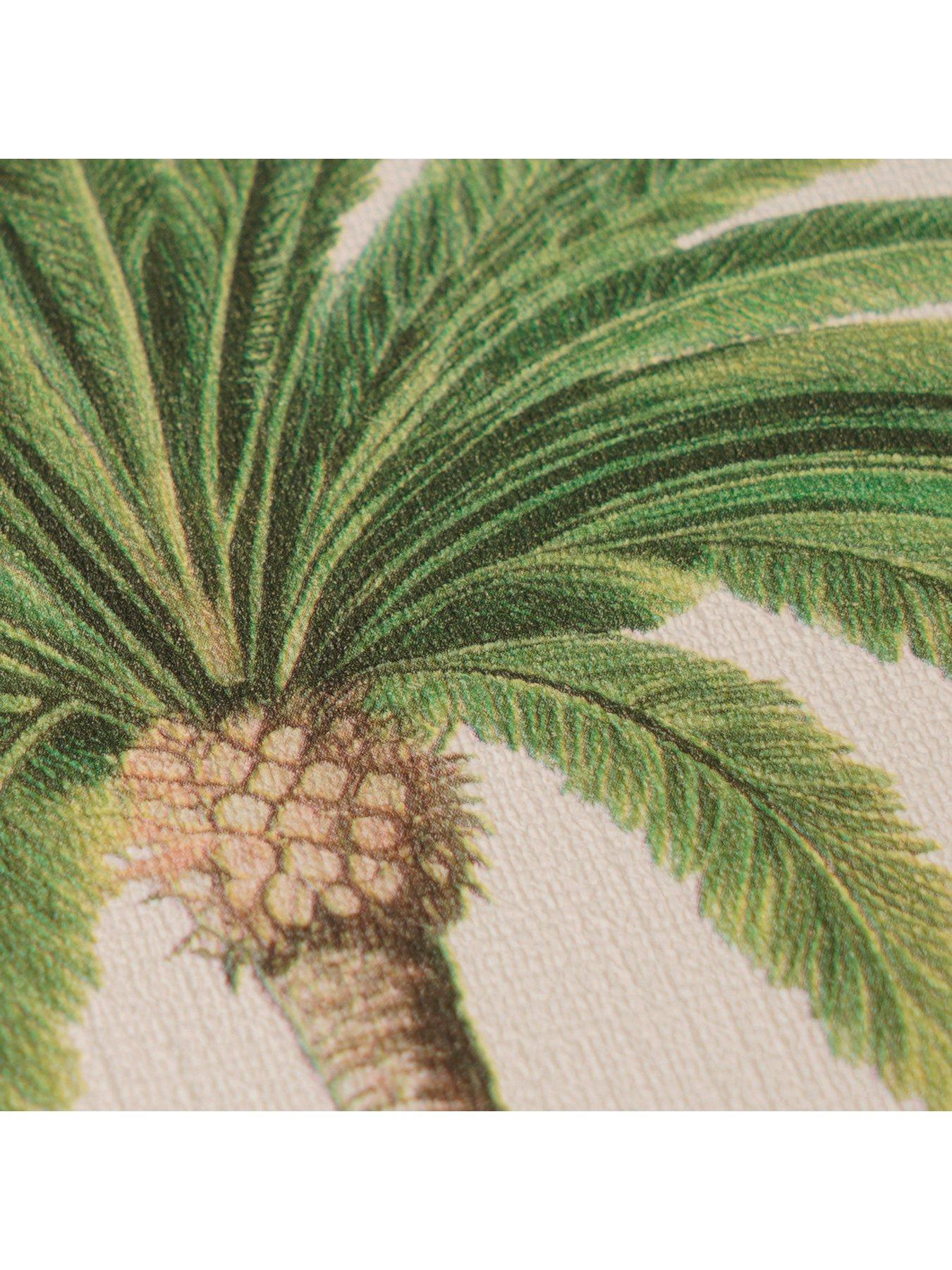 Image 6 of 7 of AS Creation Palm Springs Green Non Woven Wallpaper