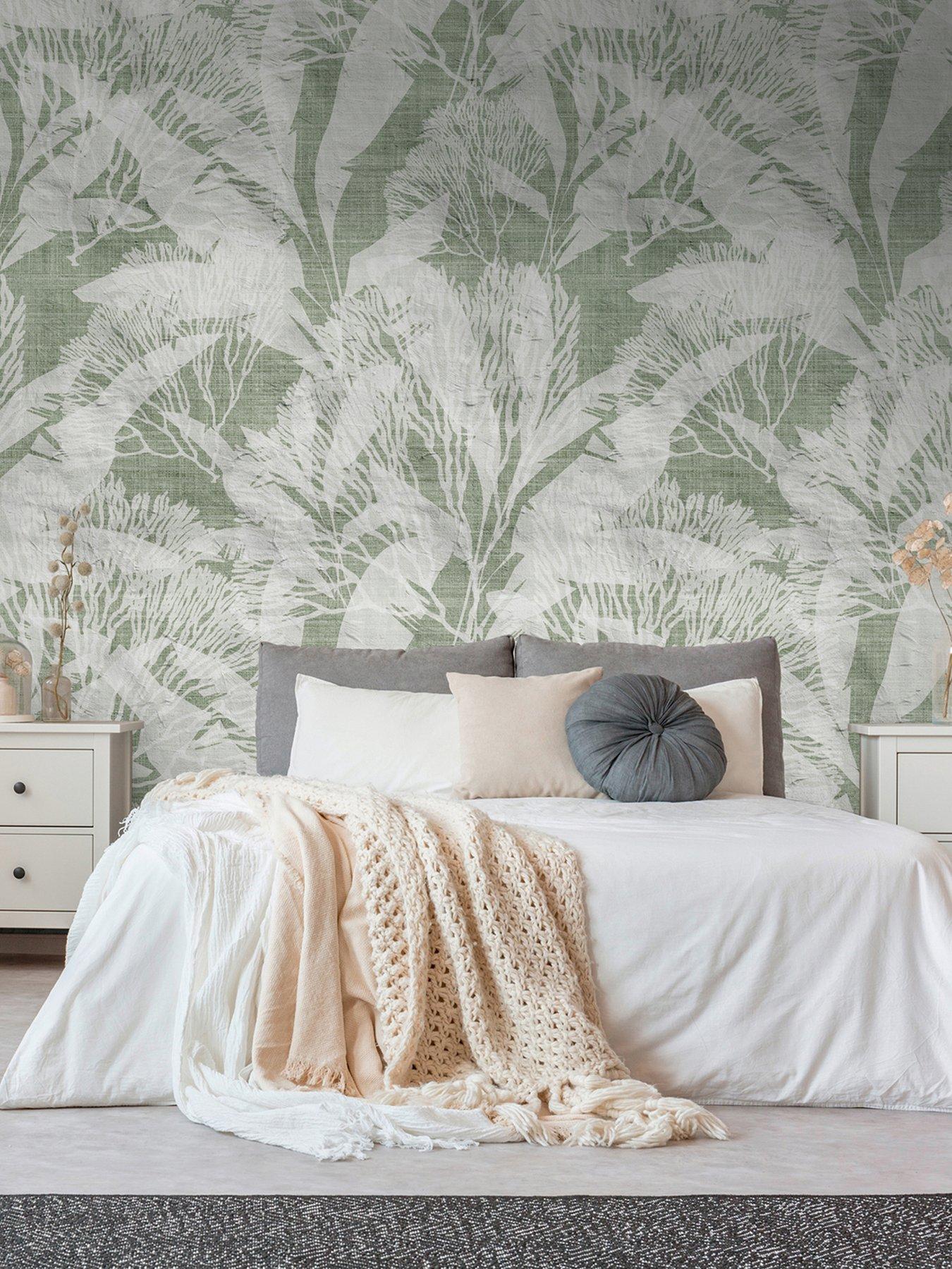 Image 3 of 4 of AS Creation Palm Springs Green Digital Mural