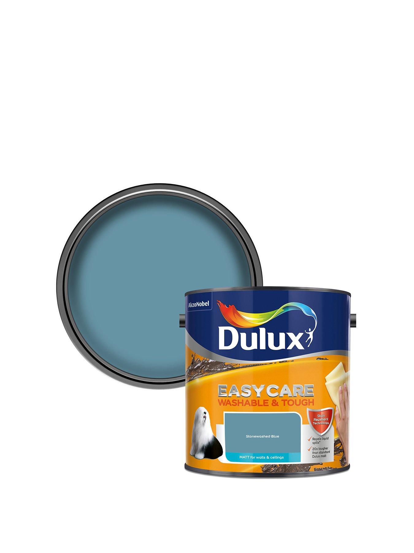 Dulux Easycare Washable  &  Tough Matt Stonewashed Blue 2.5L Paint