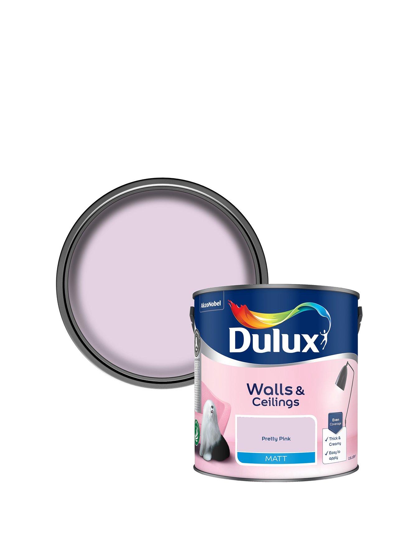  image of dulux-matt-pretty-pink-25l-paint