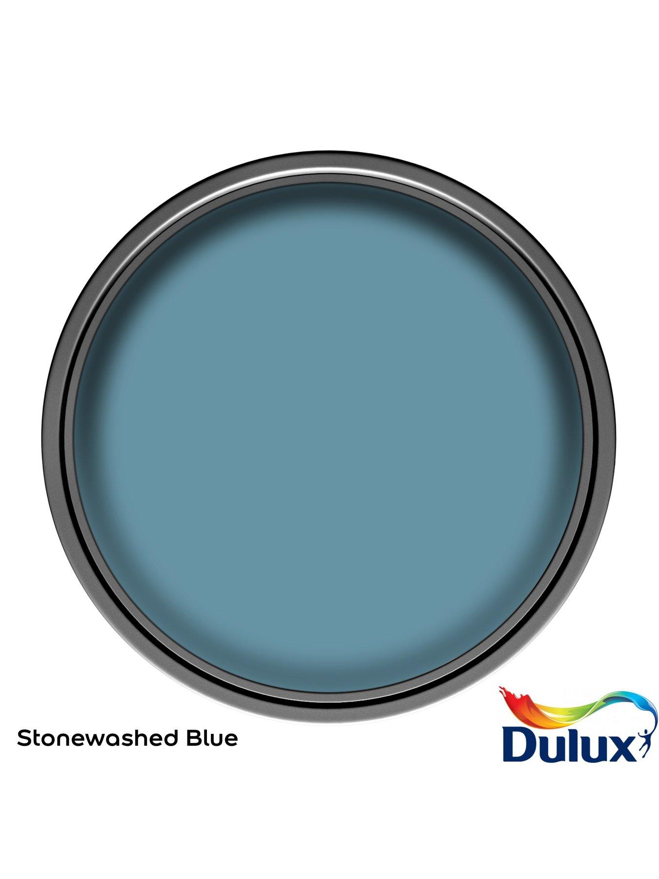 Image 3 of 6 of Dulux Matt Stonewashed Blue 2.5L Paint