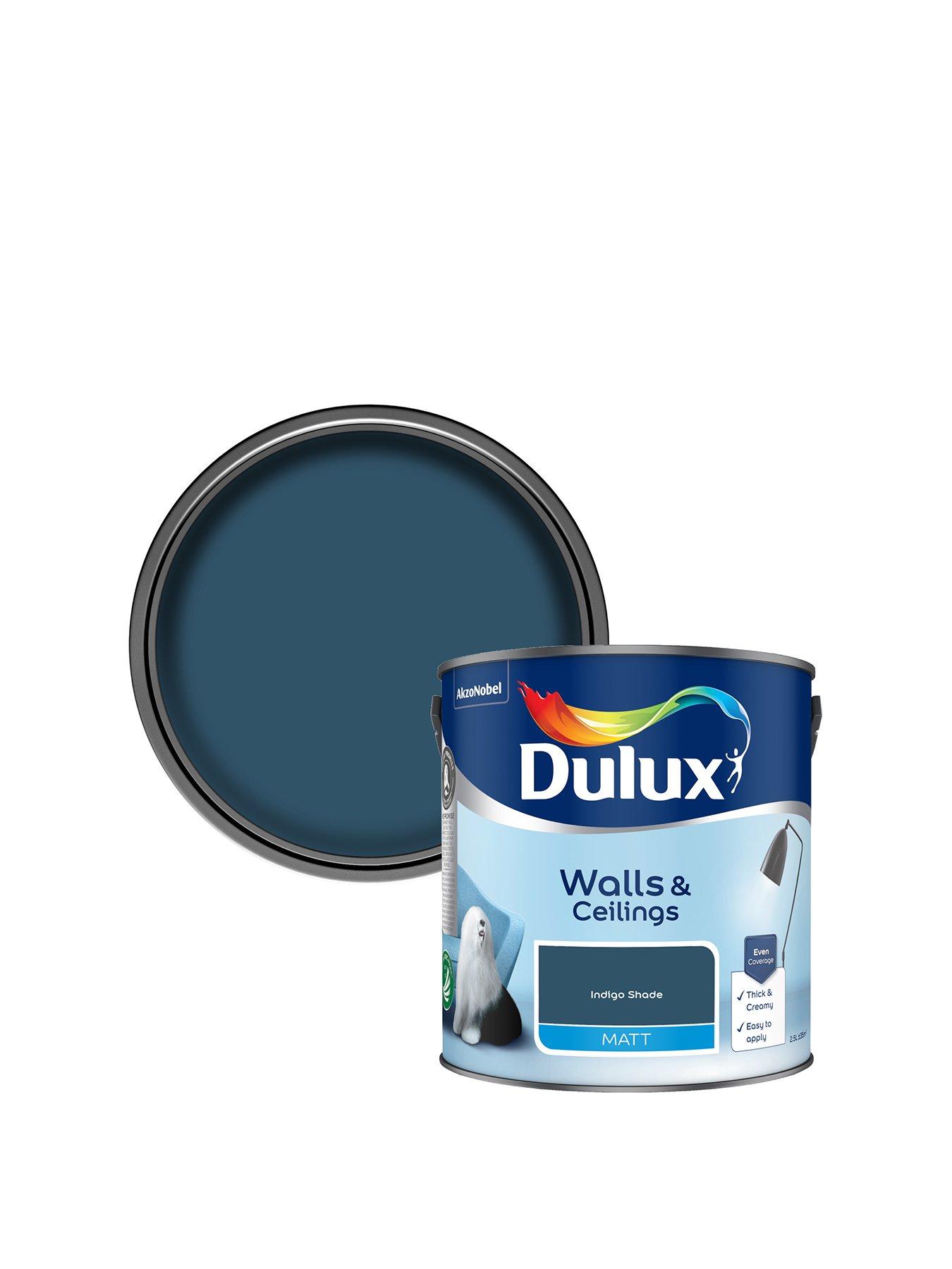  image of dulux-matt-indigo-shade-25l-paint