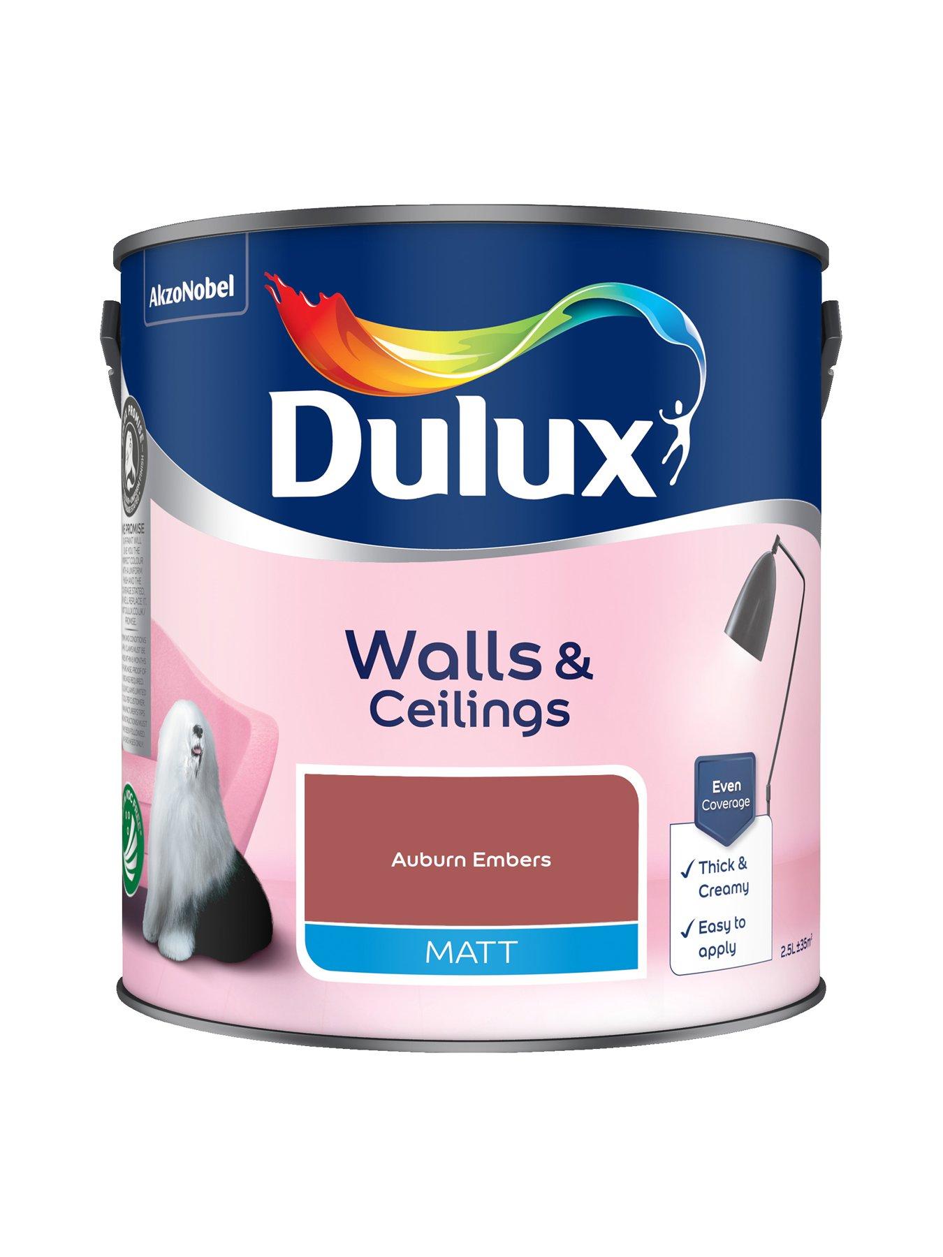  image of dulux-matt-auburn-embers-25l-paint