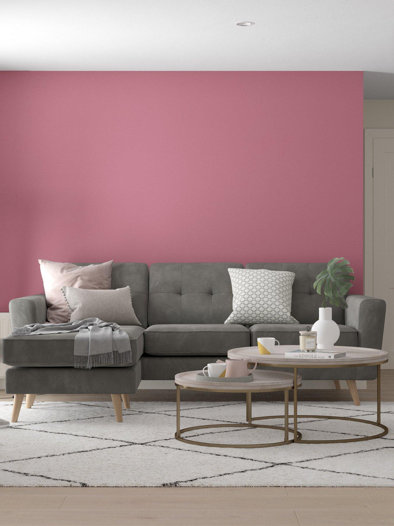 Image 6 of 6 of Dulux Stain Resistant One Coat Feature Wall Raspberry Diva 1.25L Paint