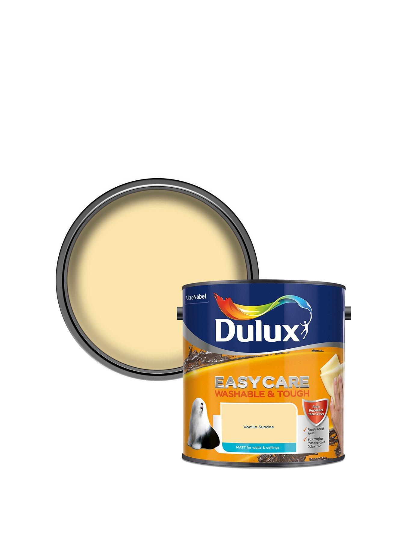 Image 1 of 6 of Dulux Easycare Washable &amp; Tough Matt Vanilla Sundae 2.5L Paint