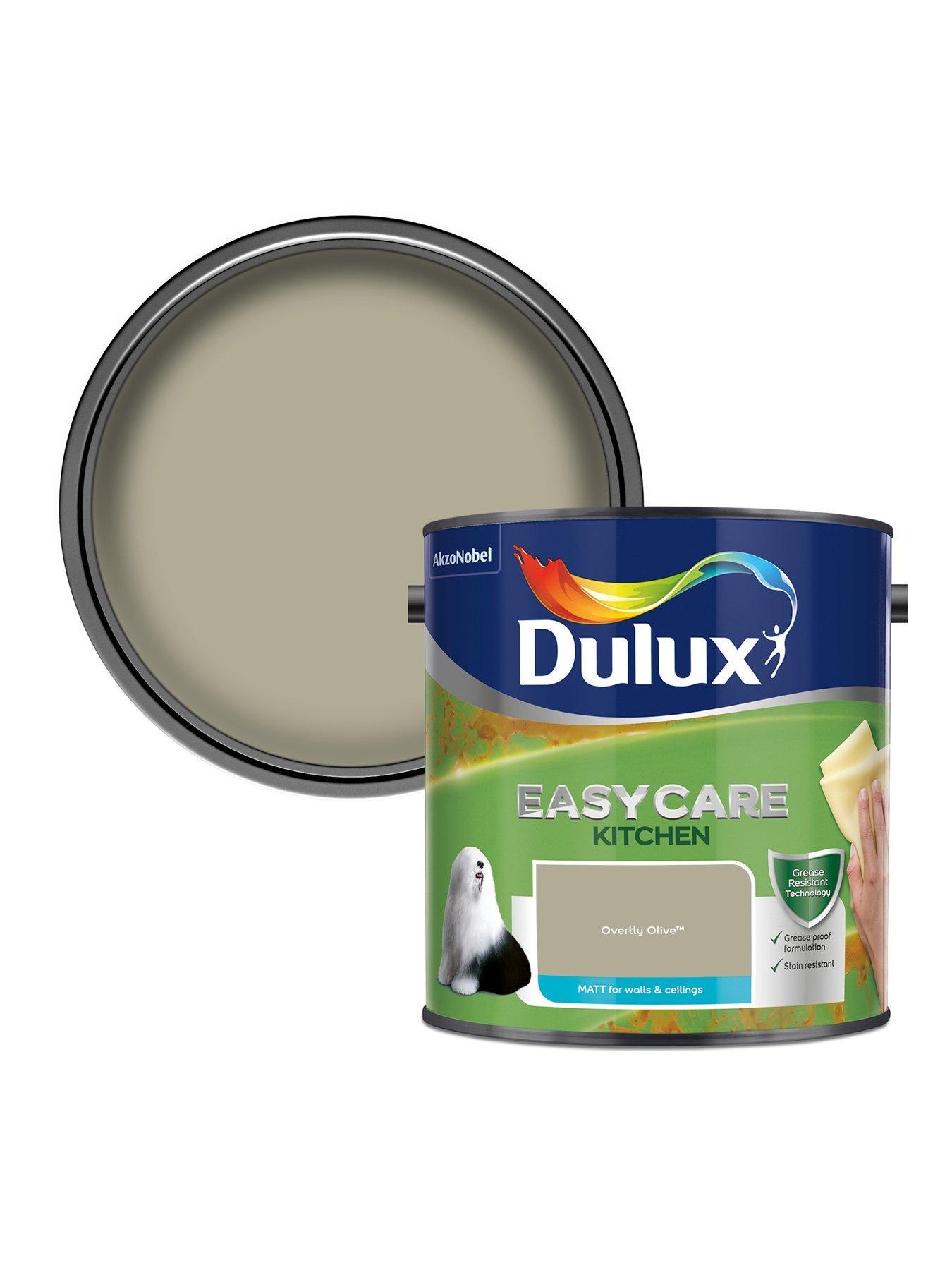 Image 6 of 6 of Dulux Easy Care Kitchen Matt Overtly Olive 2.5L Paint