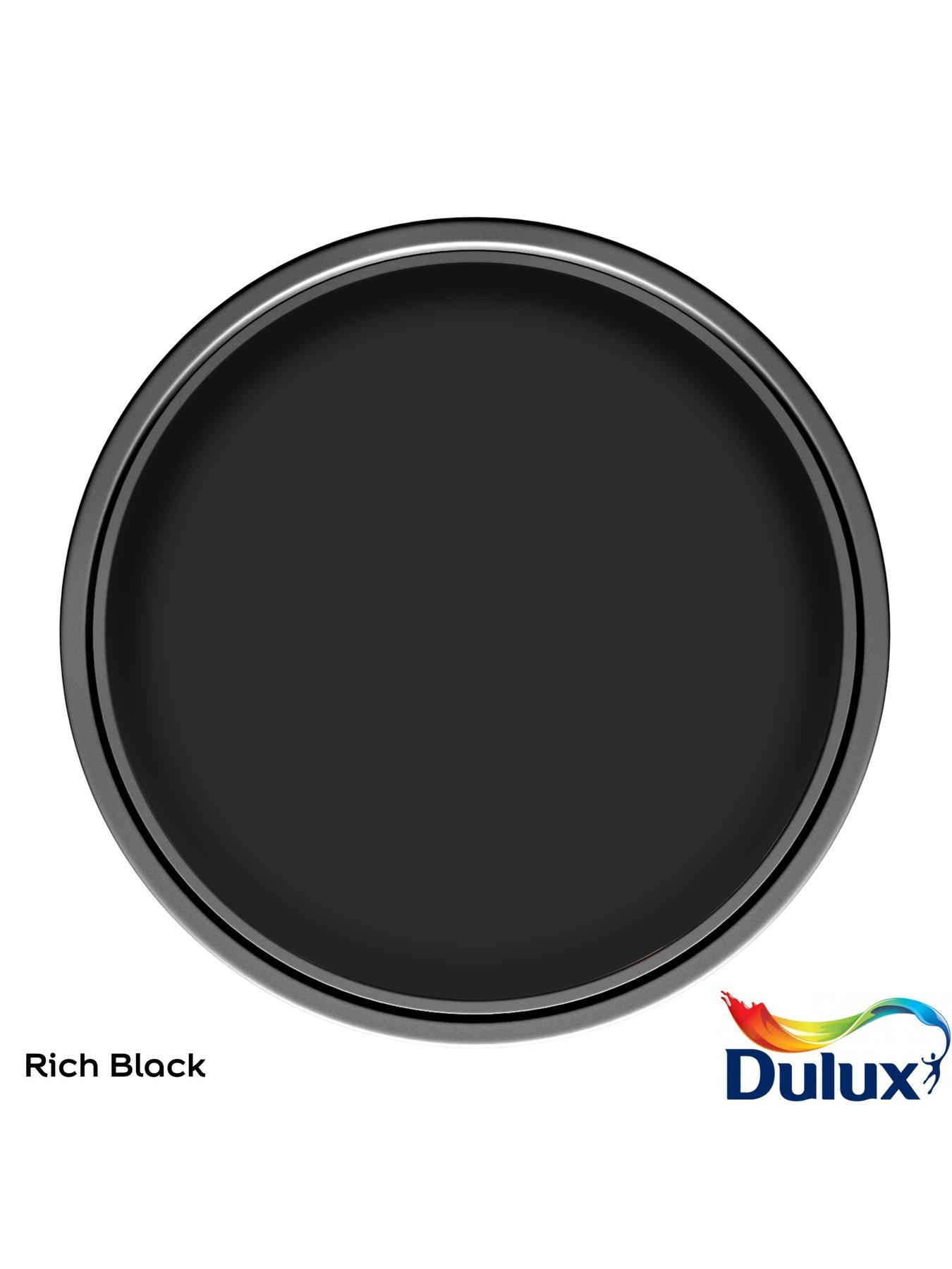 image of dulux-matt-rich-black-25l-paint