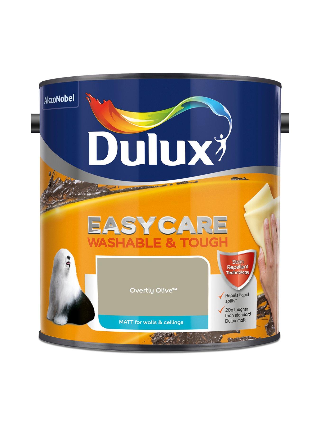 Dulux Easycare Washable & Tough Matt Overtly Olive 2.5L Paint | Littlewoods