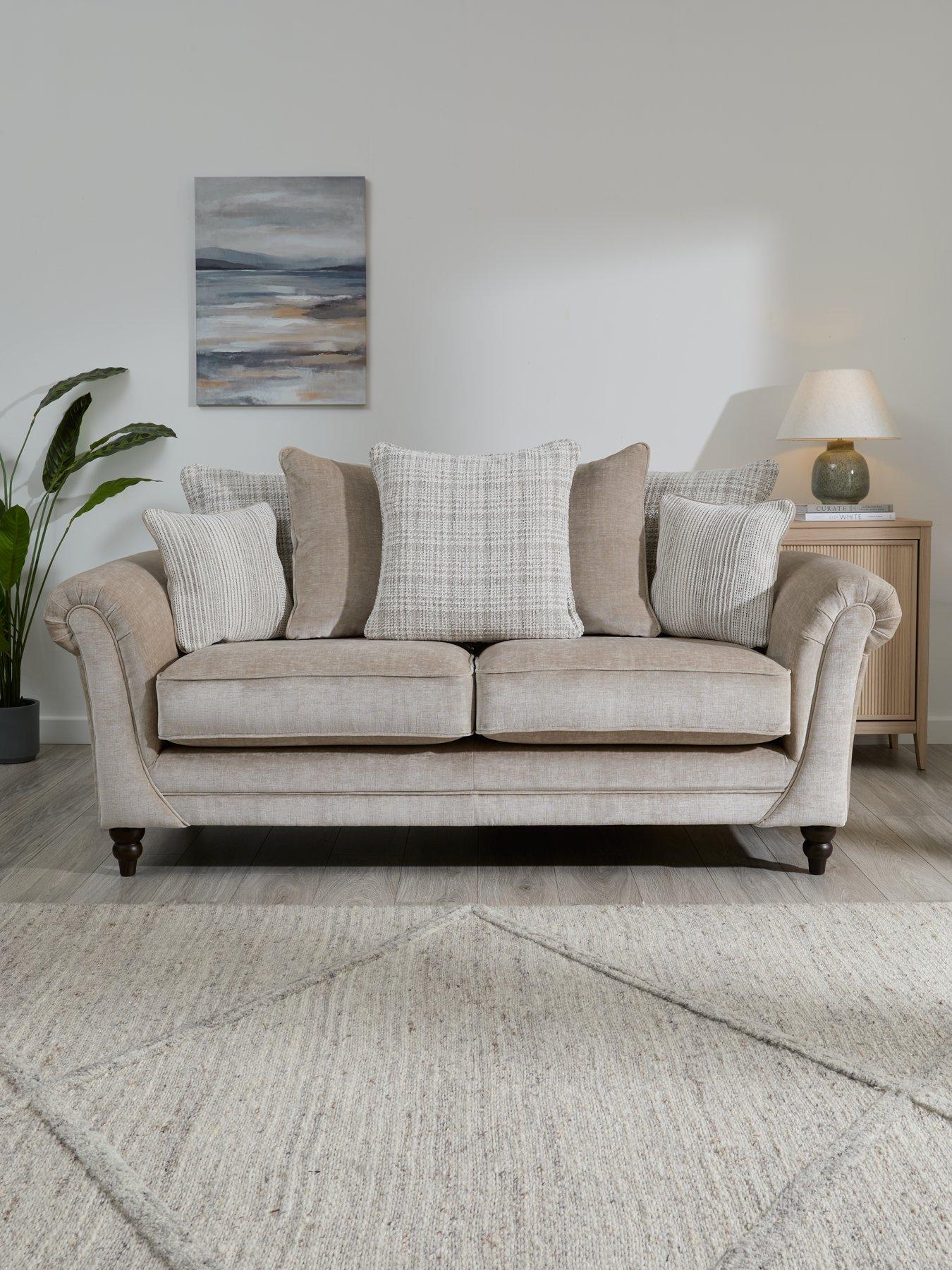 Image 1 of 7 of The Very Collection Highgate 3 Seater Scatter Sofa&nbsp;- Made to Order in the UK