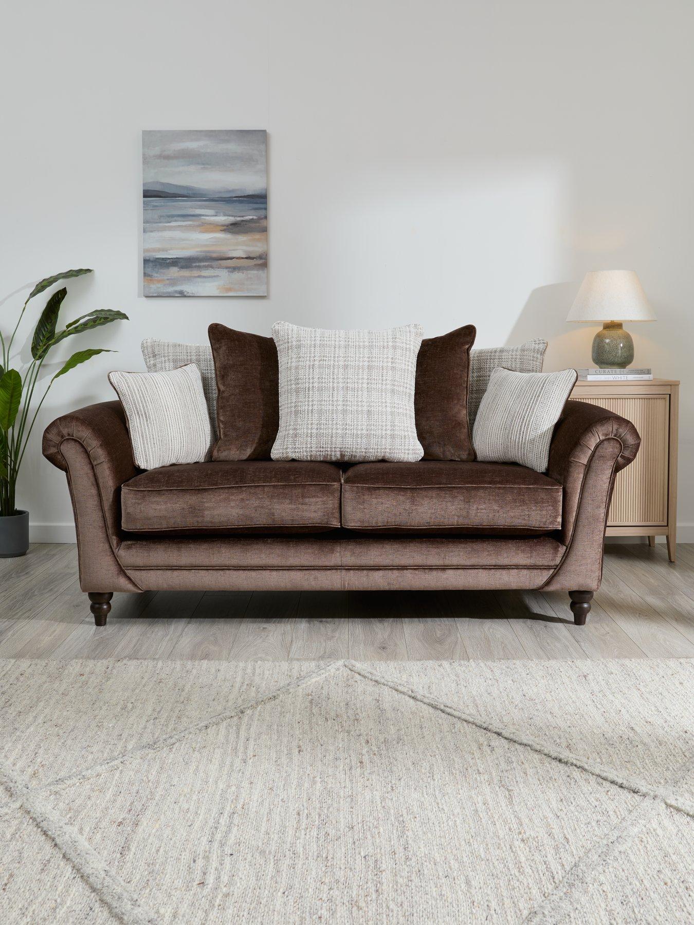 The Very Collection Highgate 3 Seater Scatter Sofa - Made to Order in the UK
