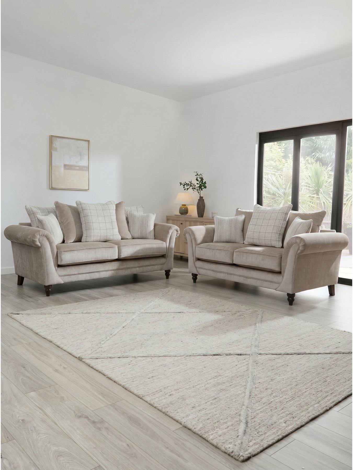 The Very Collection Highgate 3 + 2 Seater Sofa Set
