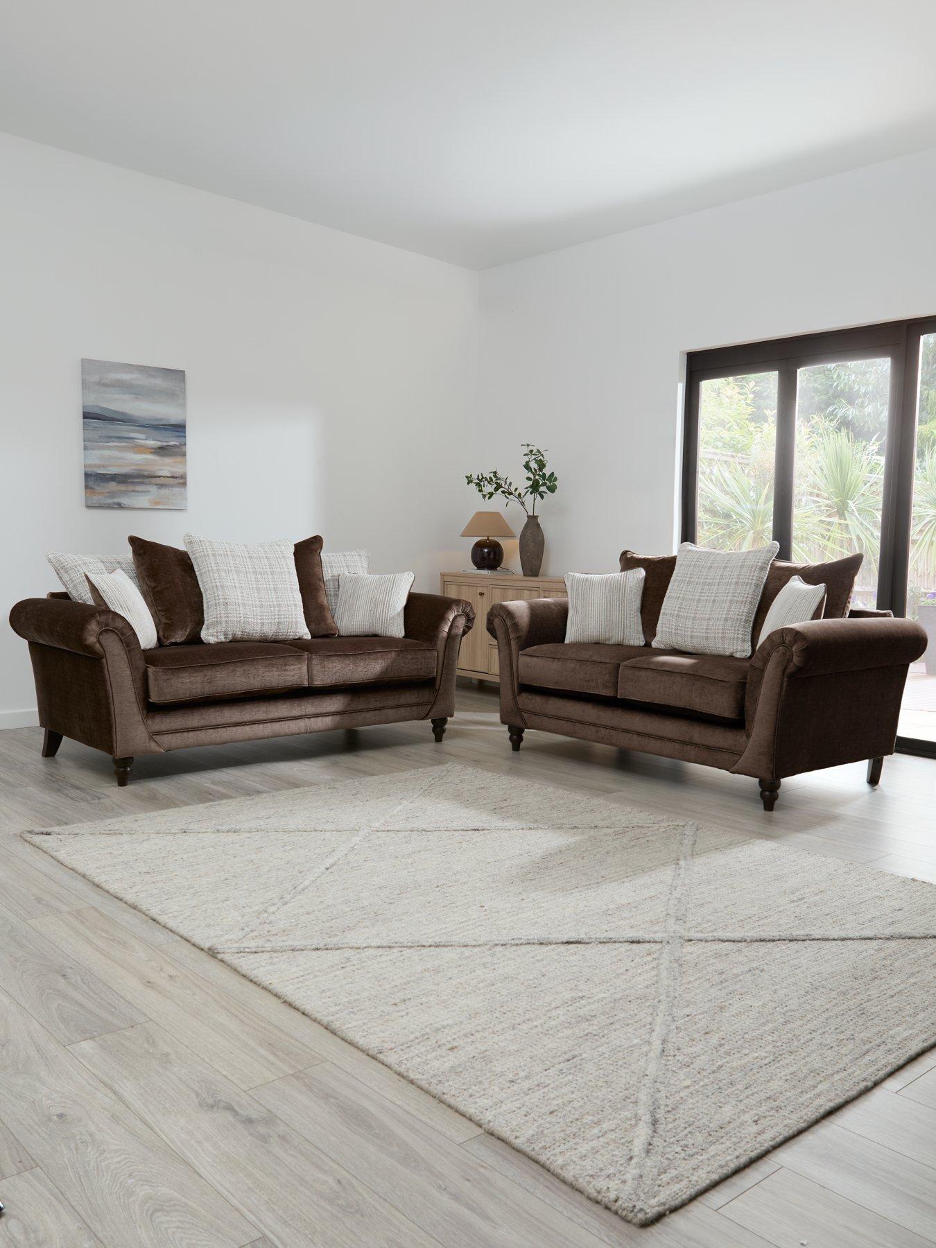 The Very Collection Highgate 3 + 2 Seater Sofa Set