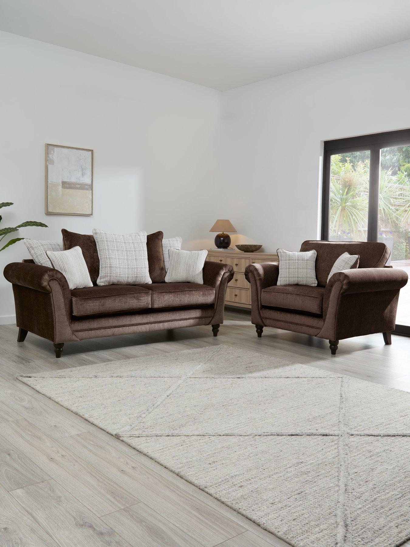 The Very Collection Highgate 3 Seater Sofa + Snuggle Chair