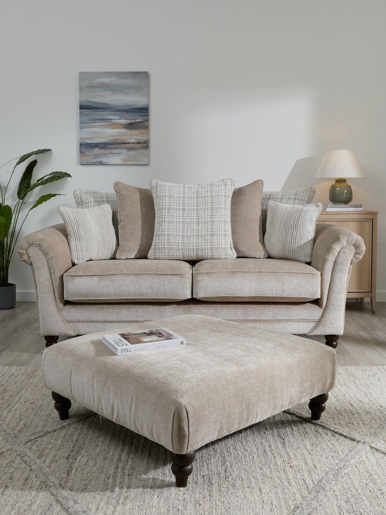 The Very Collection Highgate 3 Seater + Footstool