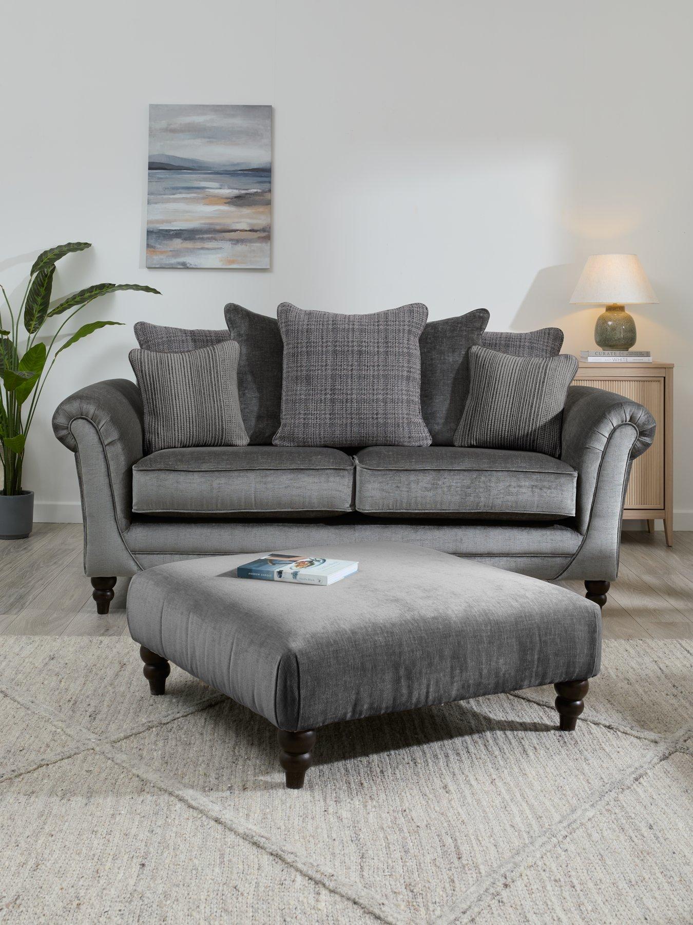 The Very Collection Highgate 3 Seater + Footstool