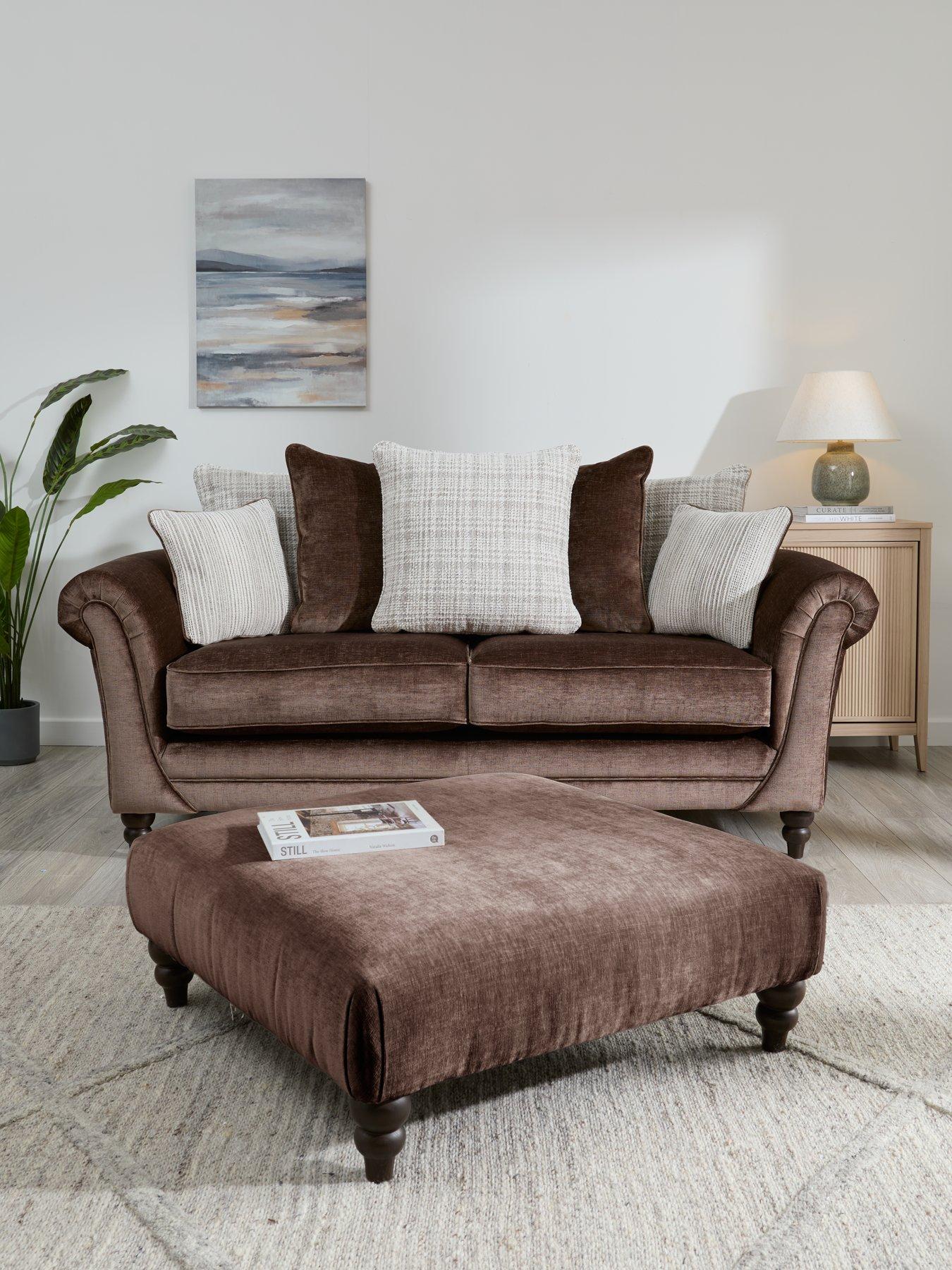 The Very Collection Highgate 3 Seater + Footstool