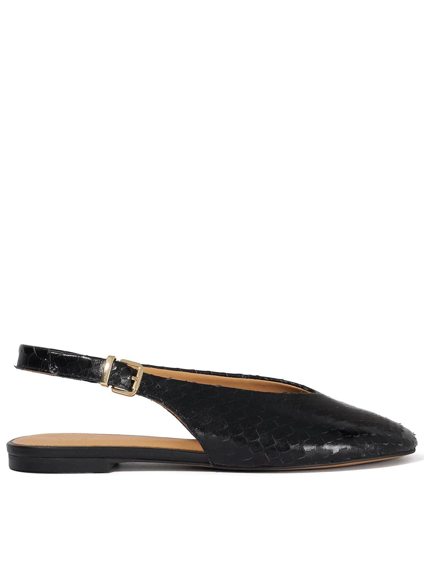Dune London Honora Ballet Pumps - Black
