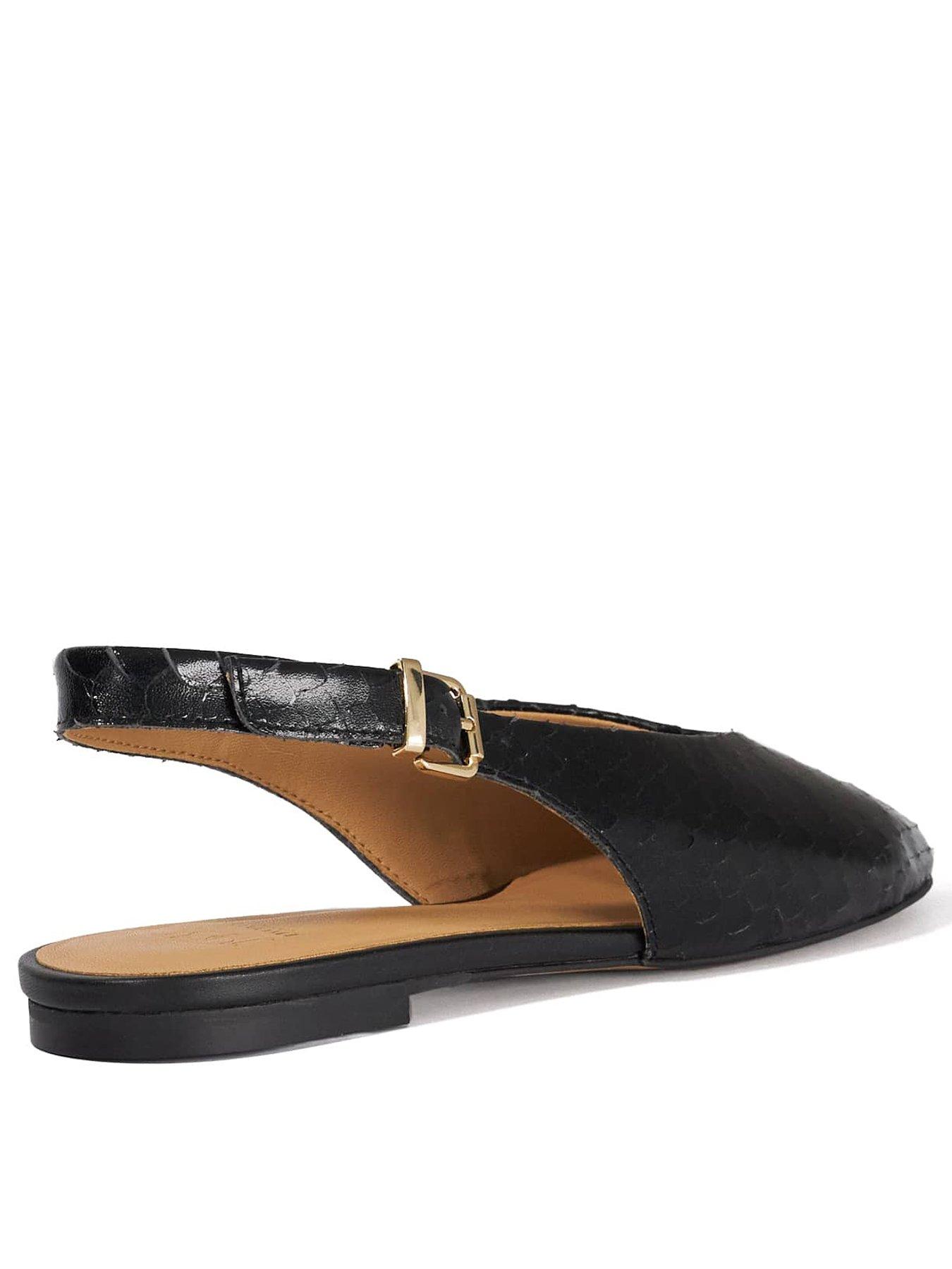  image of dune-london-honora-ballet-pumps-black