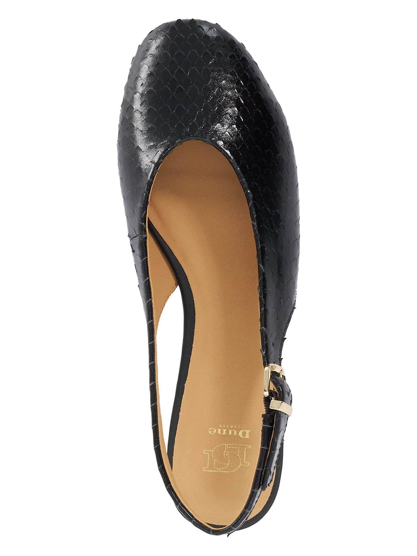  image of dune-london-honora-ballet-pumps-black
