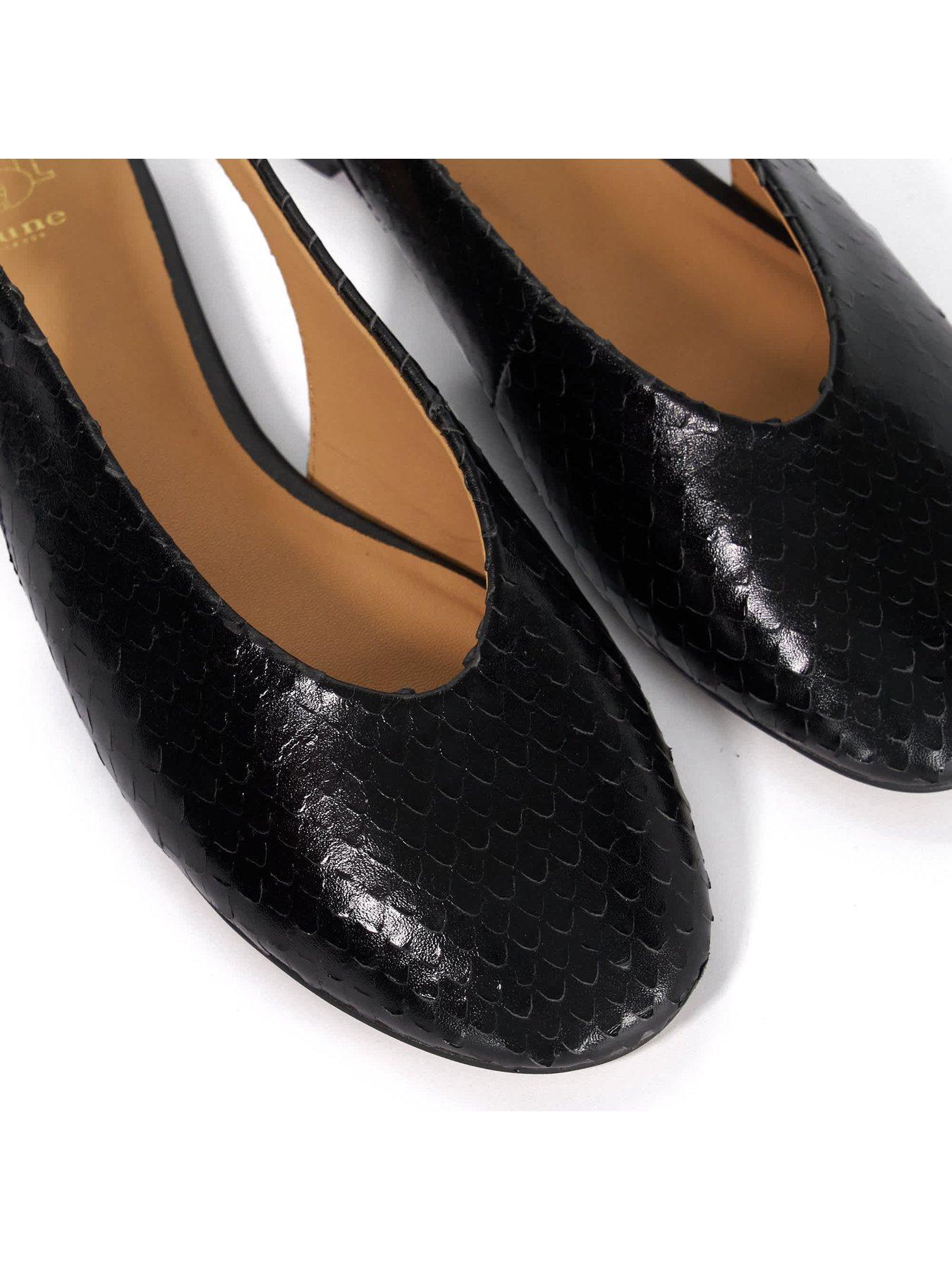  image of dune-london-honora-ballet-pumps-black