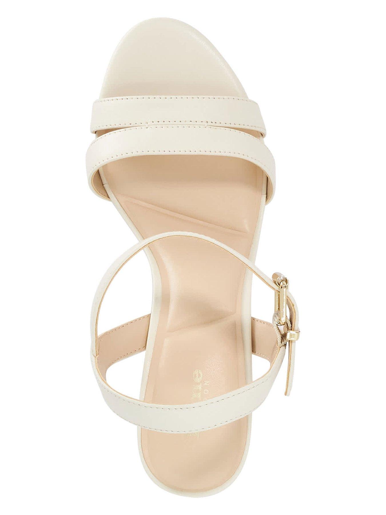 Image 4 of 6 of Dune London Merisa Smart Sandals - Cream