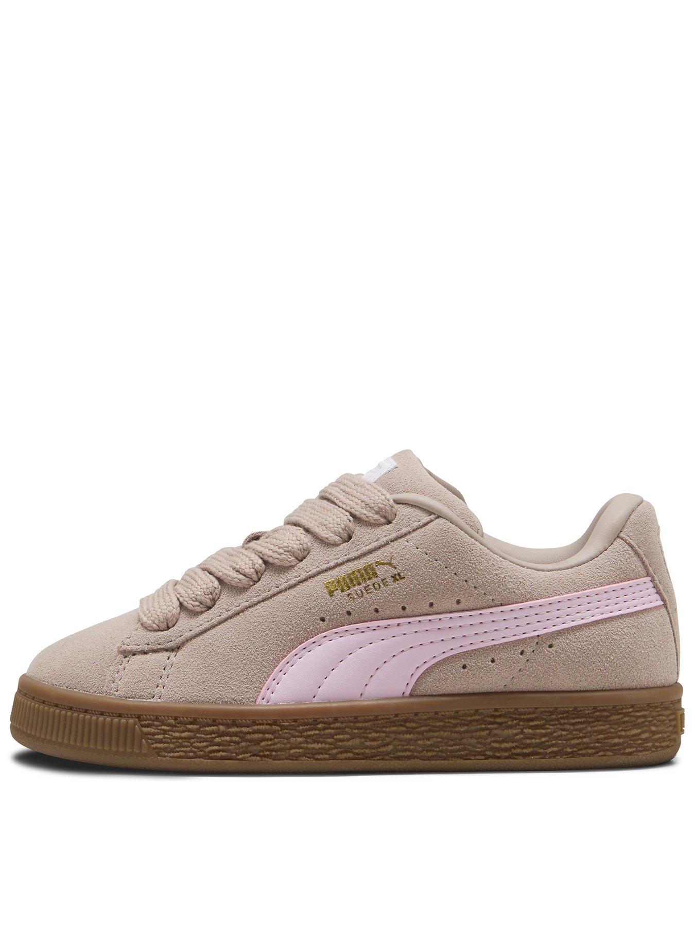 Puma Kids Suede Xl Ps Trainers - Pink