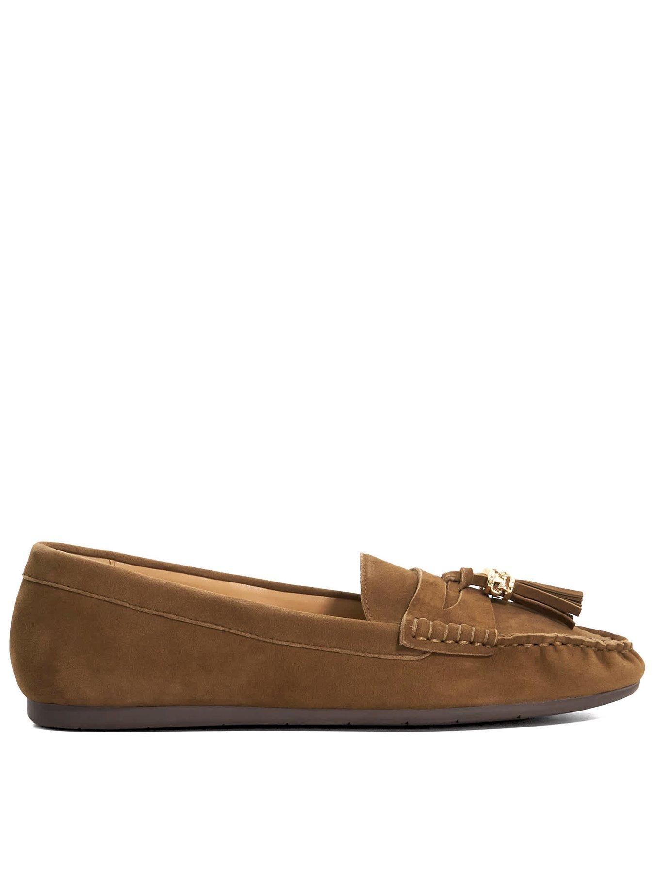  image of dune-london-geen-loafers-brown