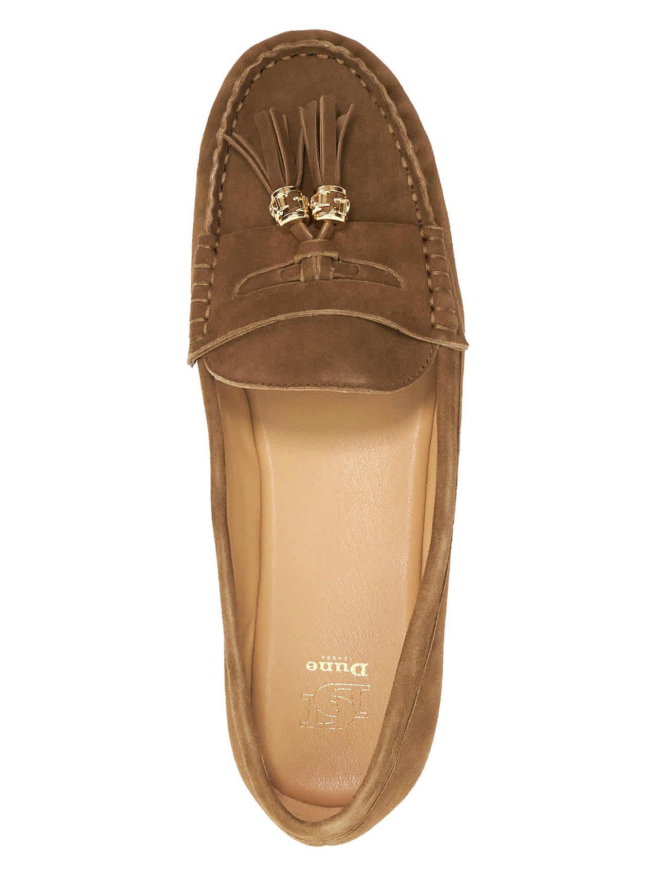  image of dune-london-geen-loafers-brown