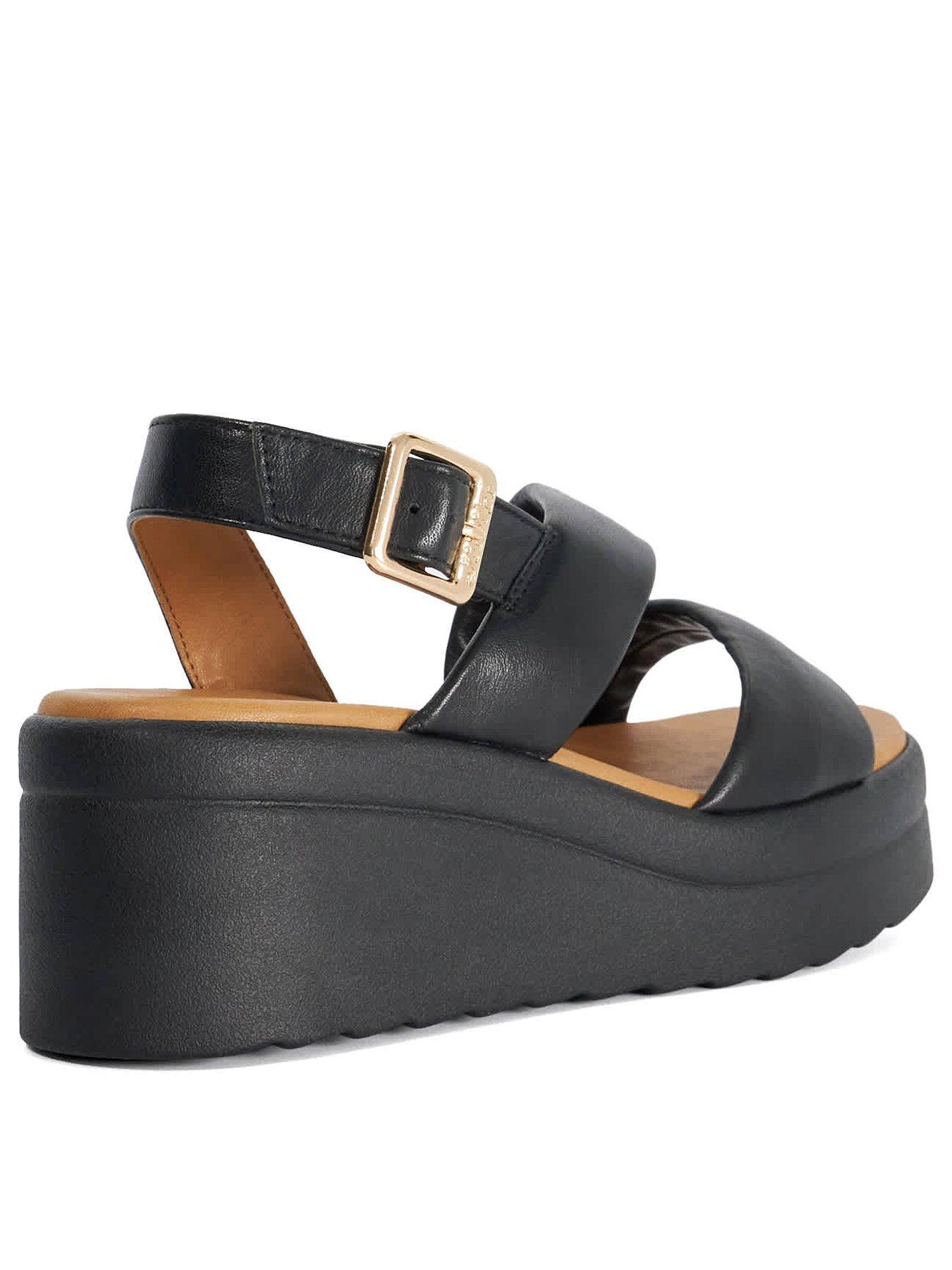  image of dune-london-karing-wedges-black