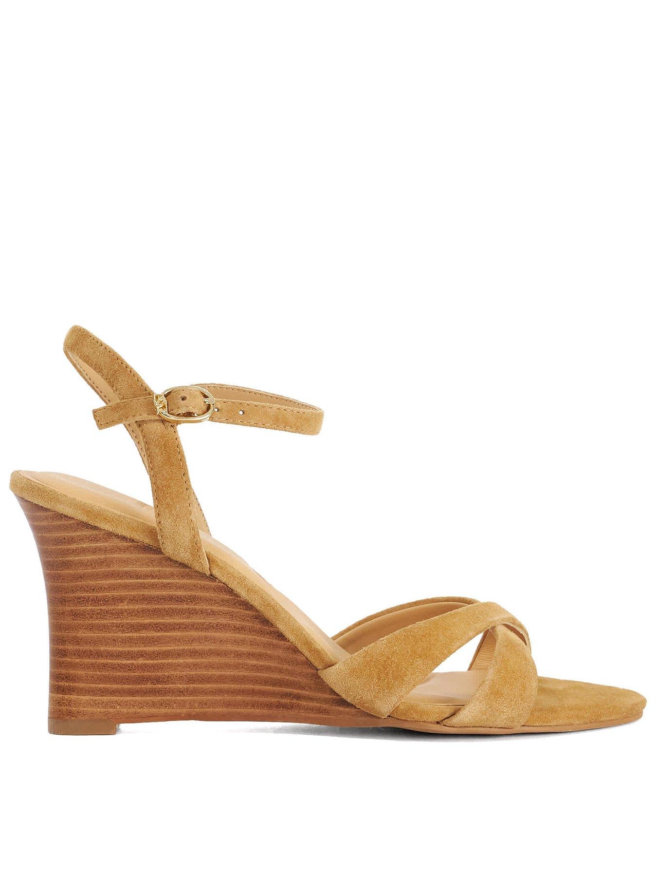 Dune London Kalans Wedges - Tan
