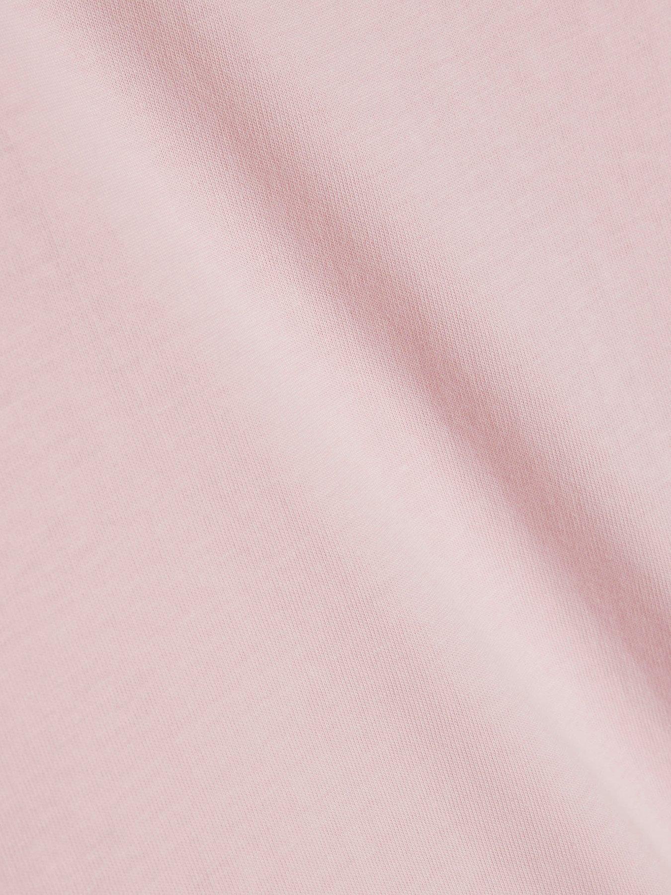 Image 4 of 4 of River Island Girls RI Design Studios Metallic T-Shirt - Pink