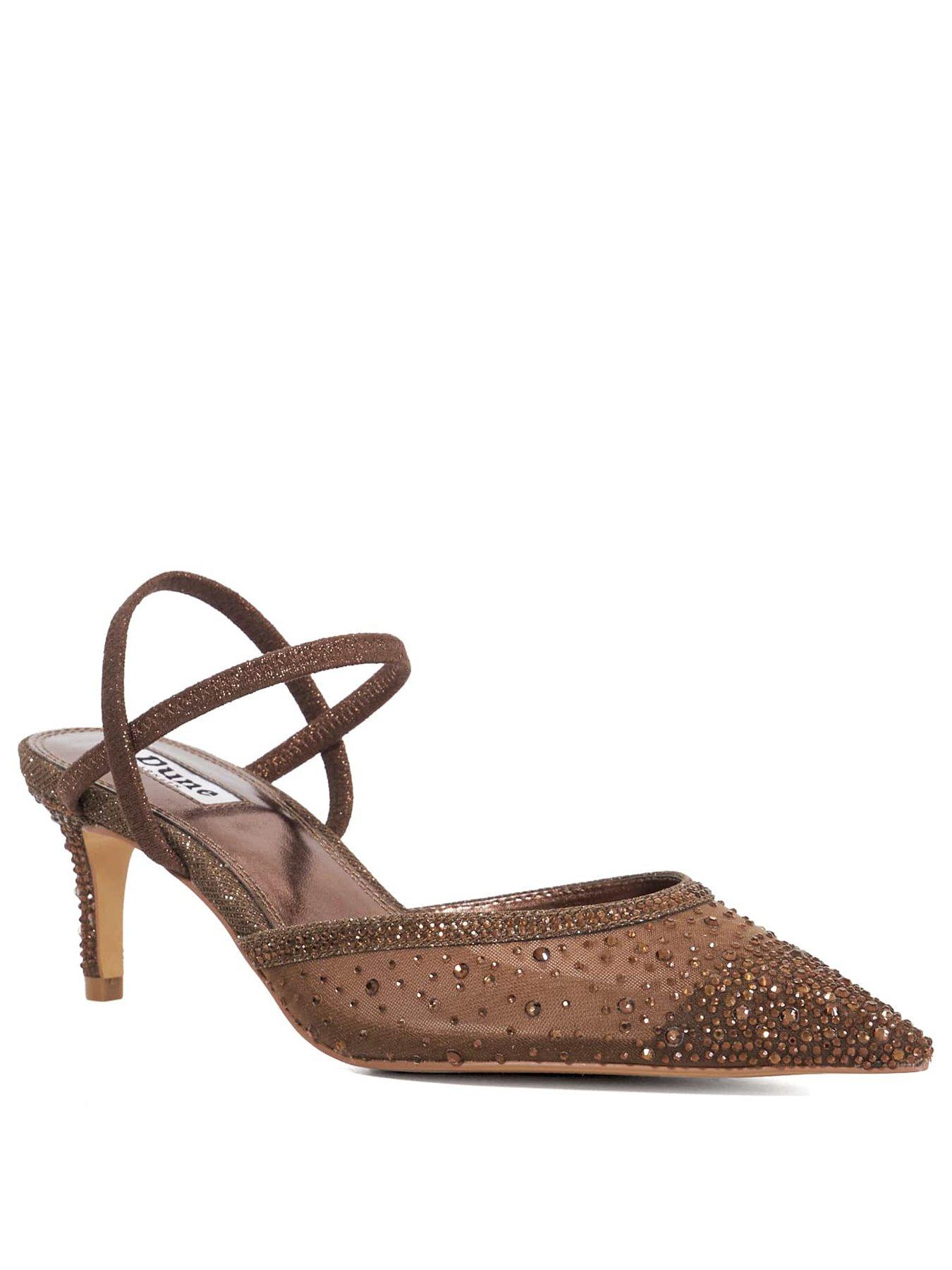  image of dune-london-charismatic-slingbacks-brown