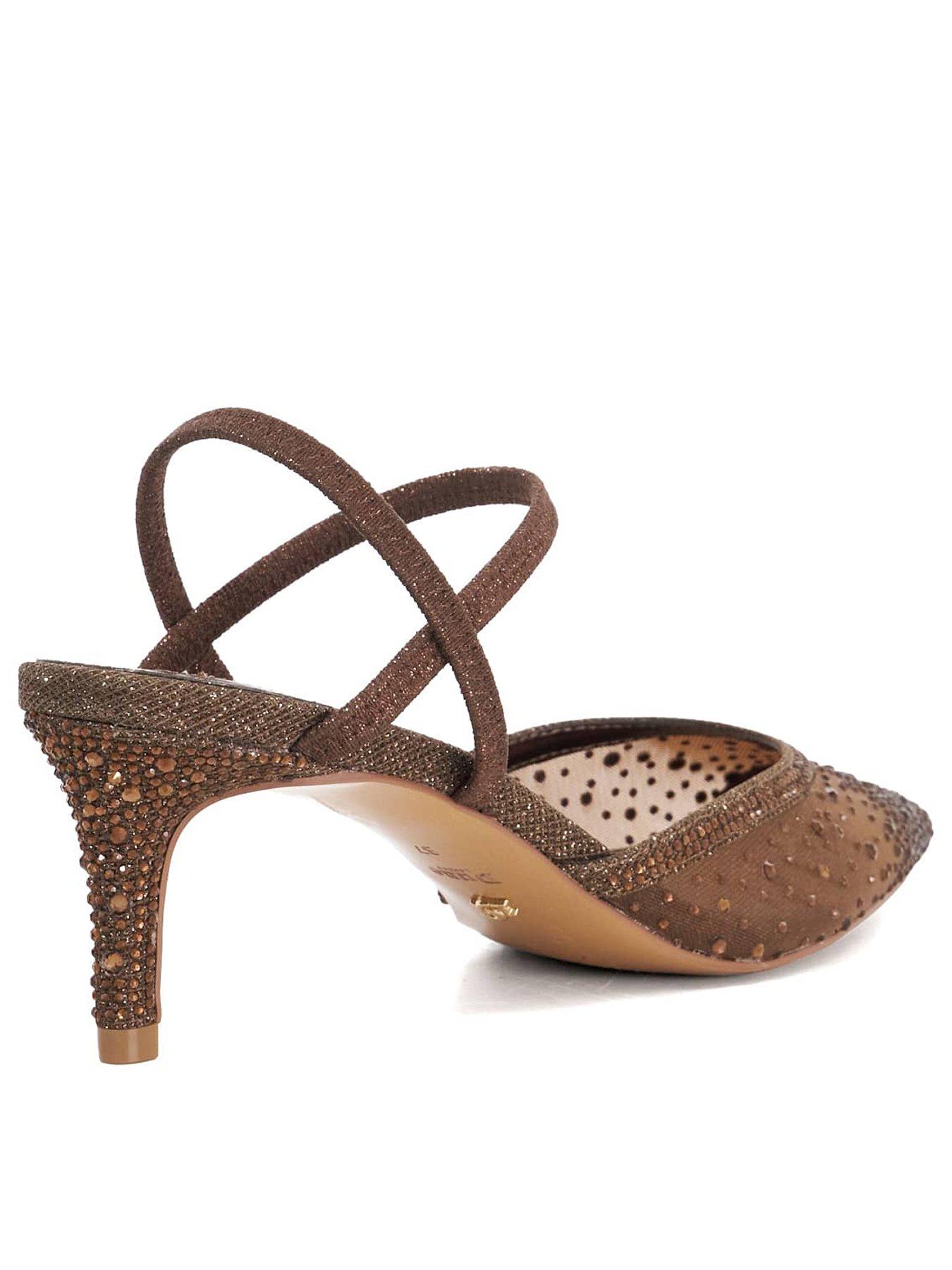  image of dune-london-charismatic-slingbacks-brown