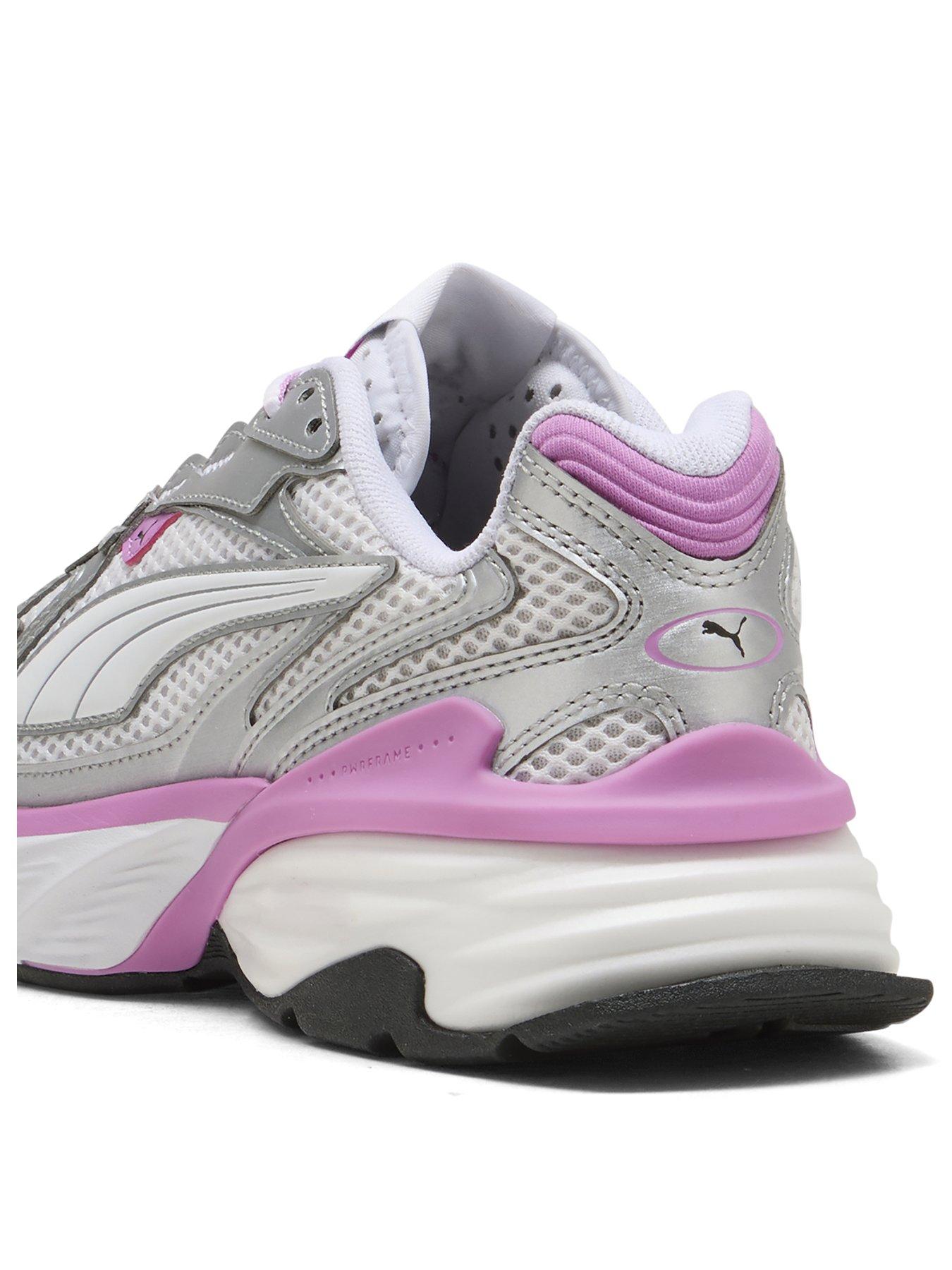 Image 3 of 6 of Puma Junior Fade Nitro LS Trainers - Silver