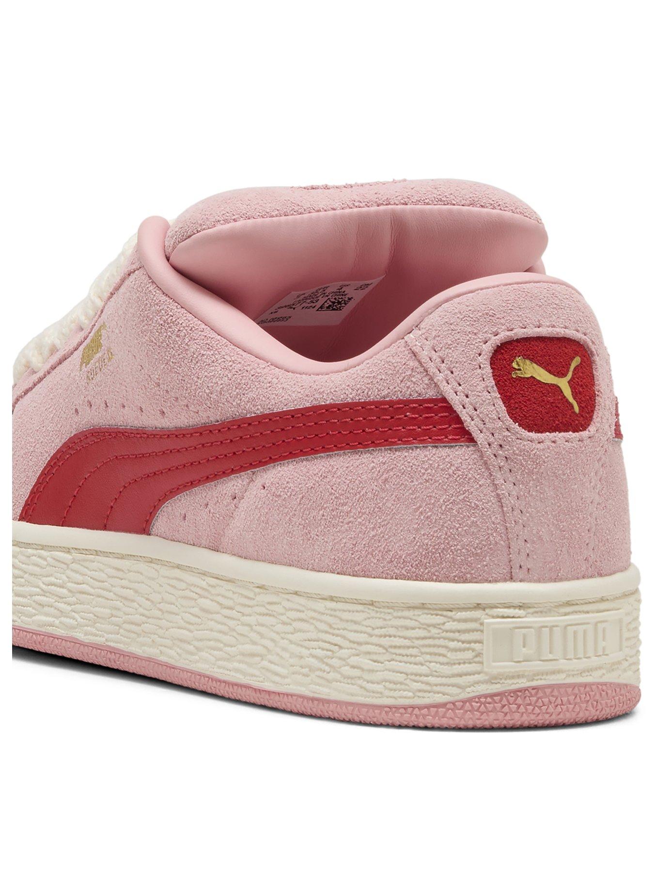  image of puma-junior-suede-xl-trainers-pink