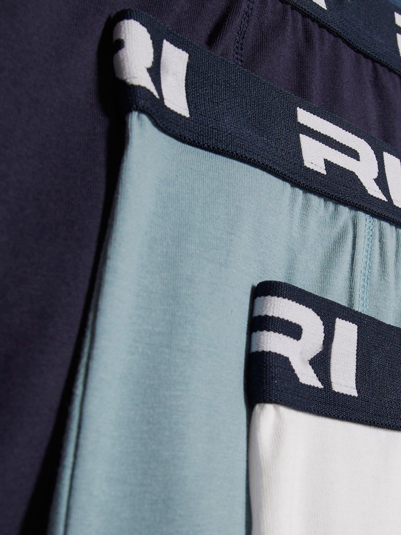 Image 3 of 4 of River Island Older Boys 5 Pack Ri Boxers - Multi