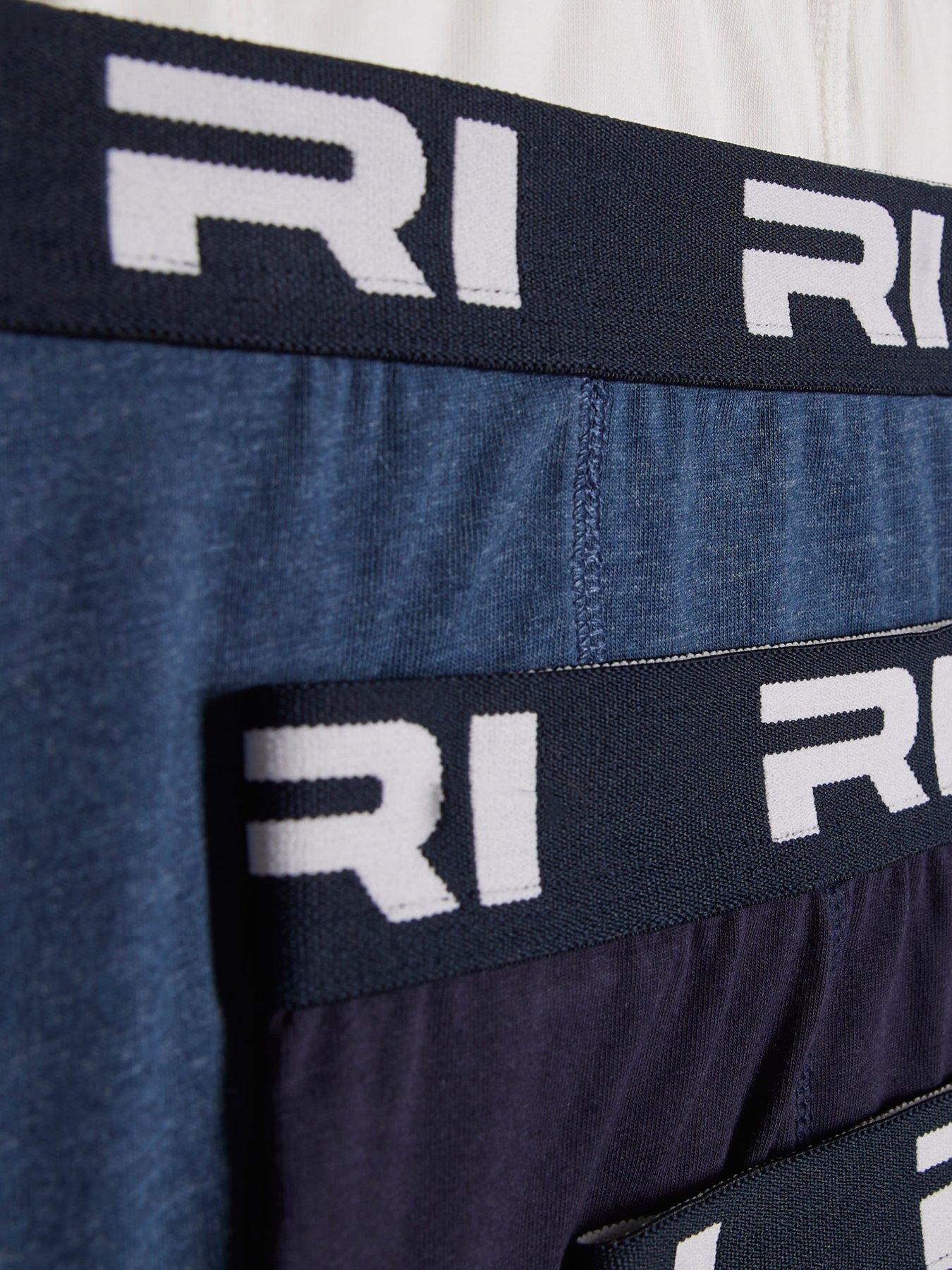 Image 4 of 4 of River Island Older Boys 5 Pack Ri Boxers - Multi