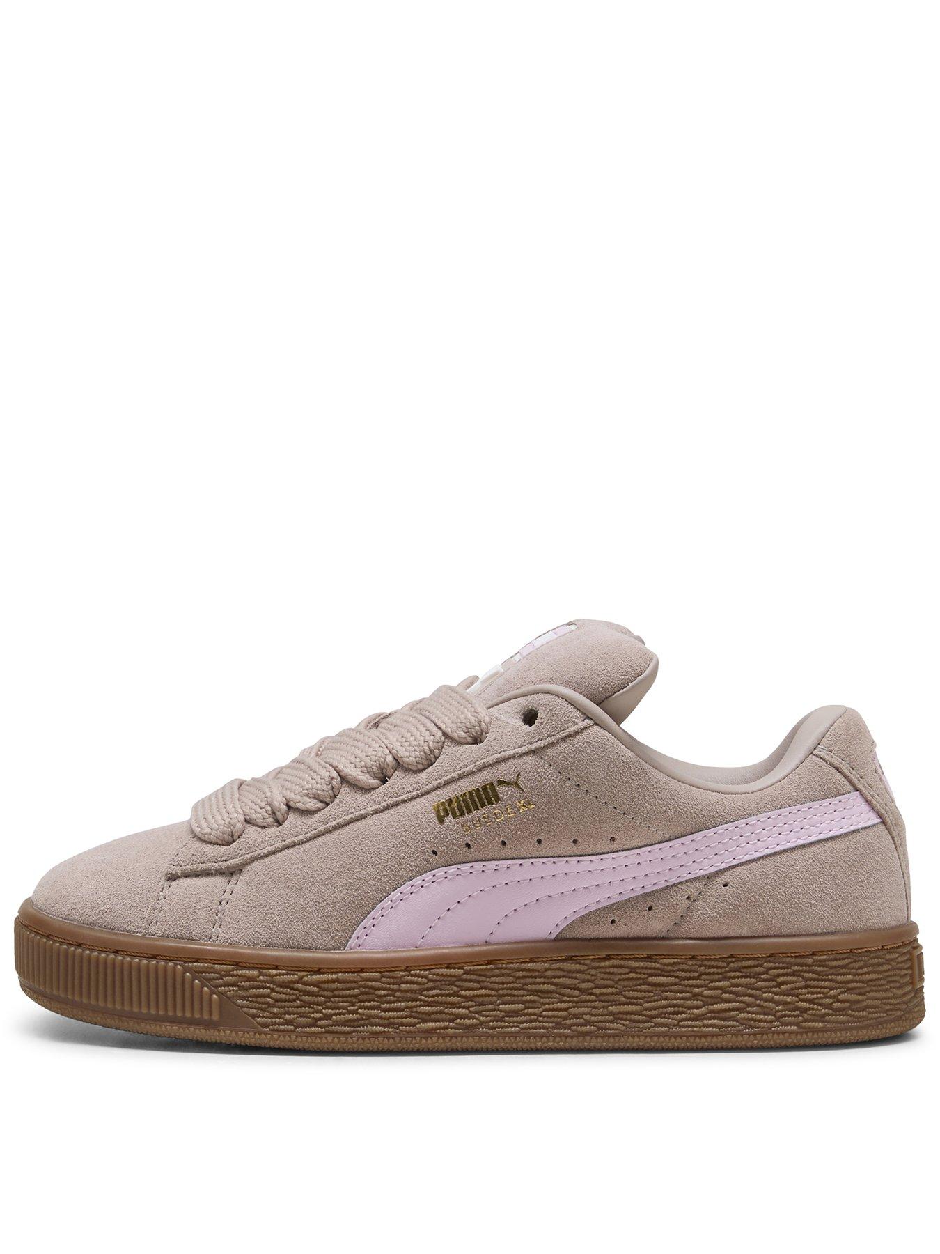 Puma Junior Suede Xl Trainers - Pink