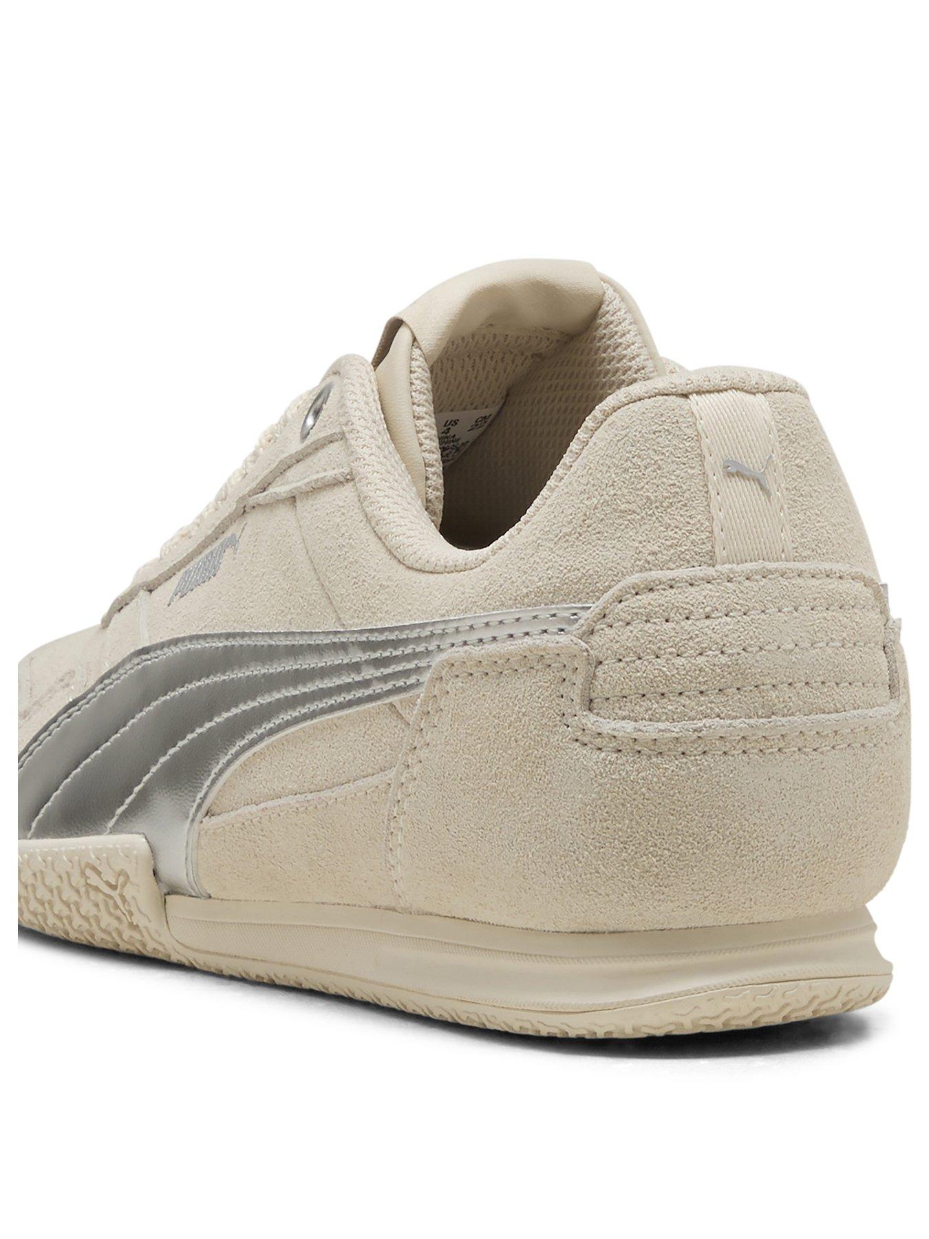 Image 3 of 6 of Puma Junior Bella Donna Sd Metallic Trainers - White