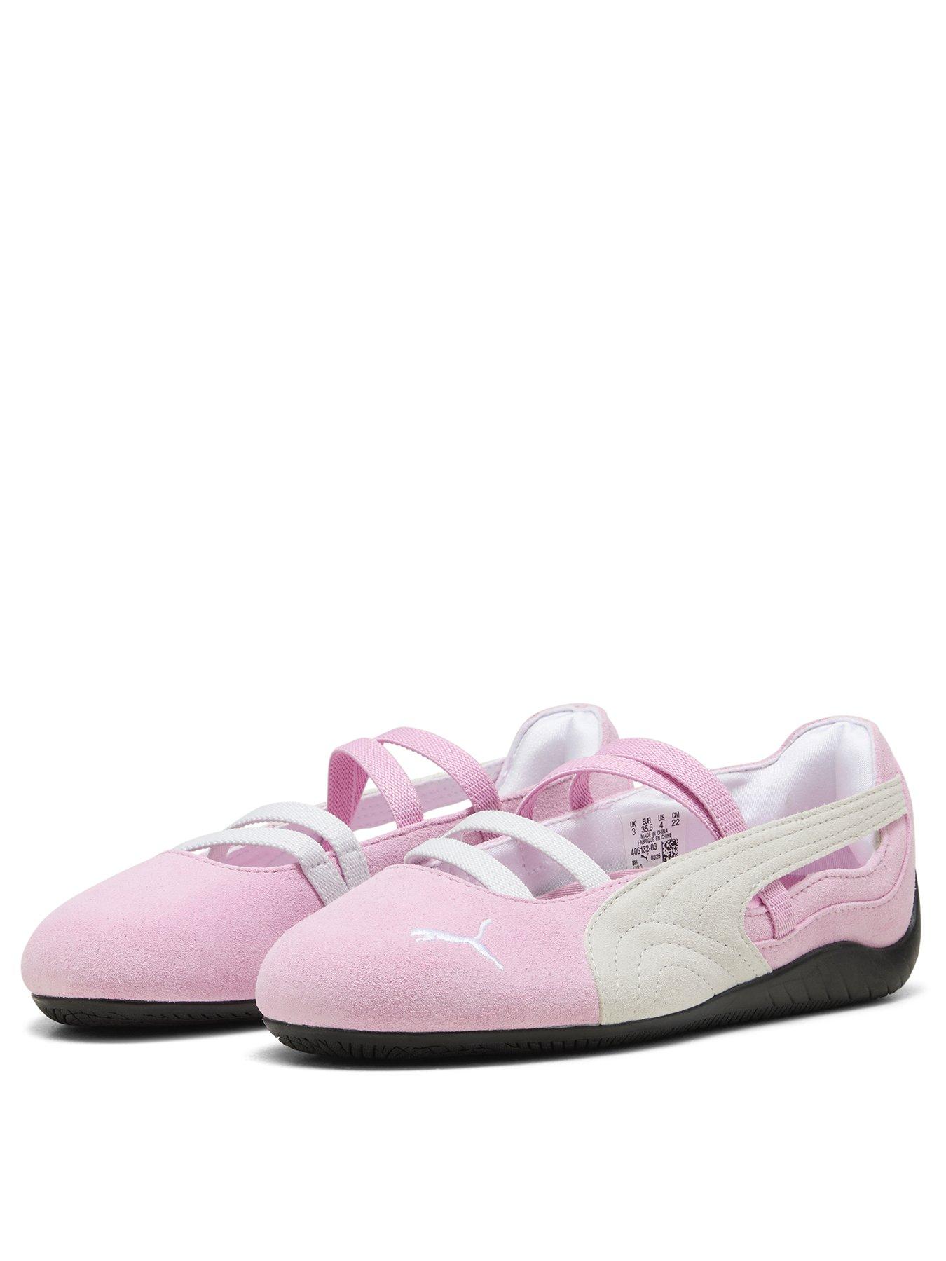 stillFront image of puma-junior-speedcat-ballet-sd-shoes-pink