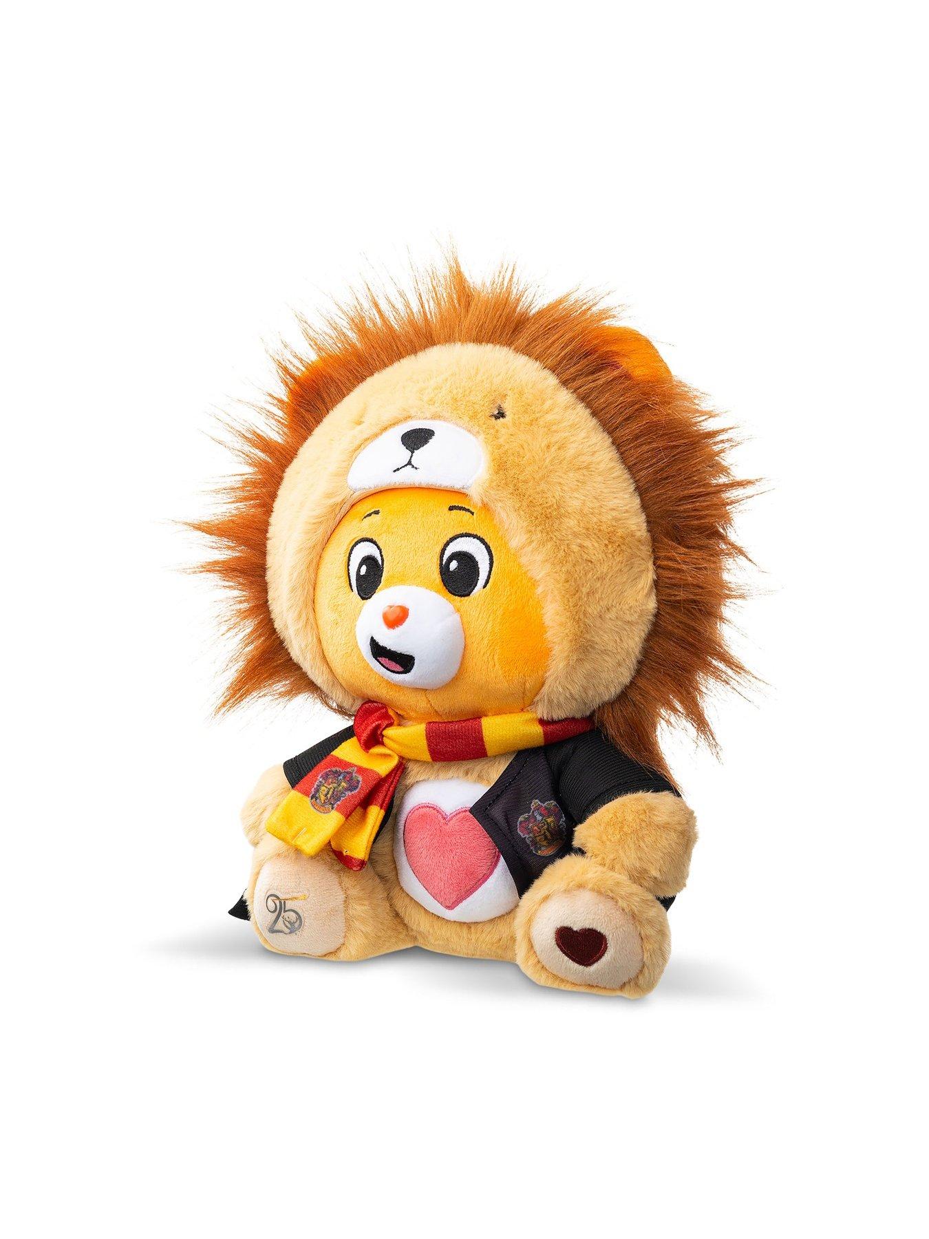 Care Bears Peluche Harry Potter Serpentard porte-bonheur 20 cm - Maison de Poudlard officielle à collectionner - À partir de 4 ans