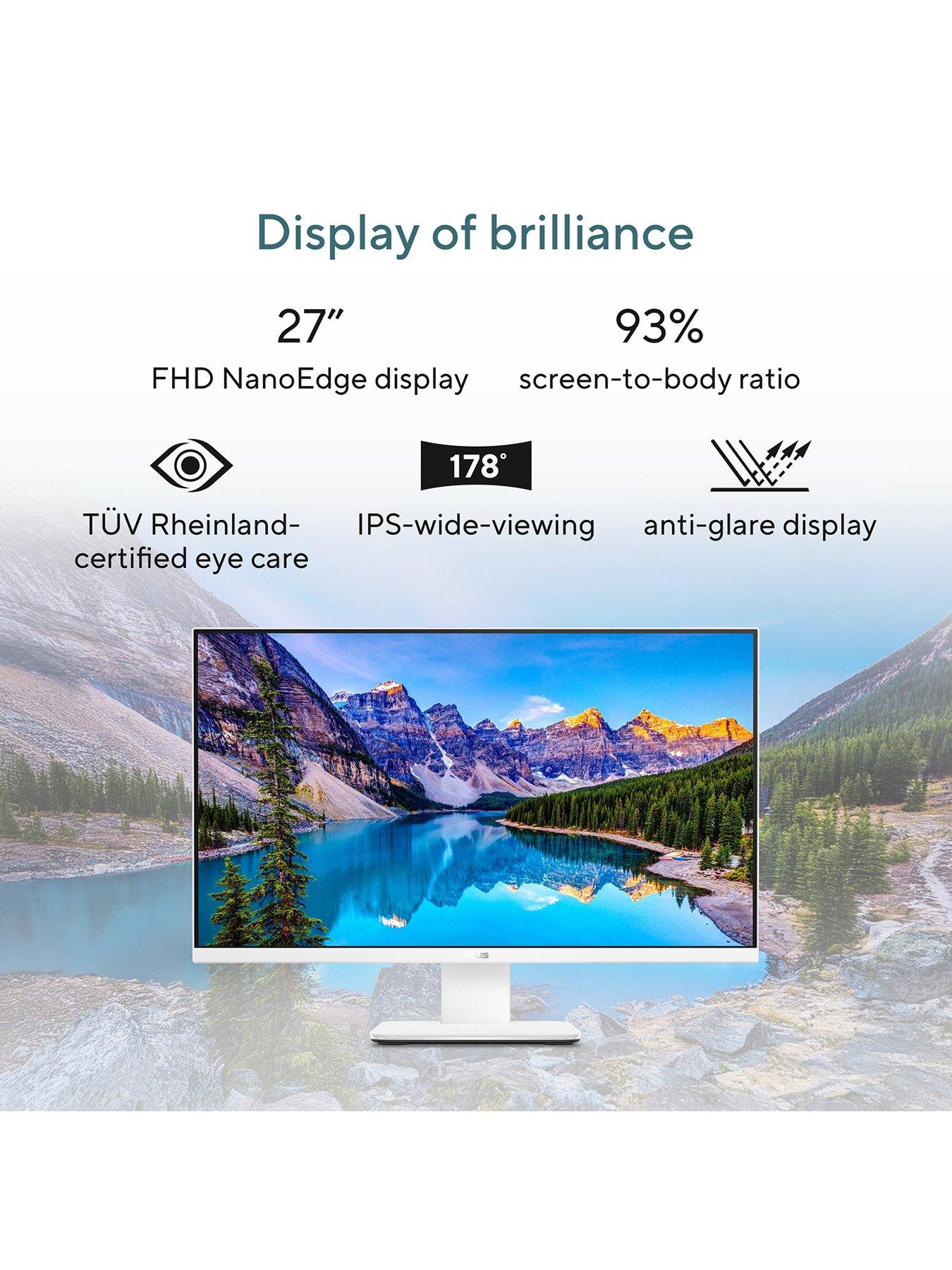 Image 5 of 7 of Asus AIO Desktop - 27in - AMD Ryzen AI 7 - 16GB RAM - 512GB - White